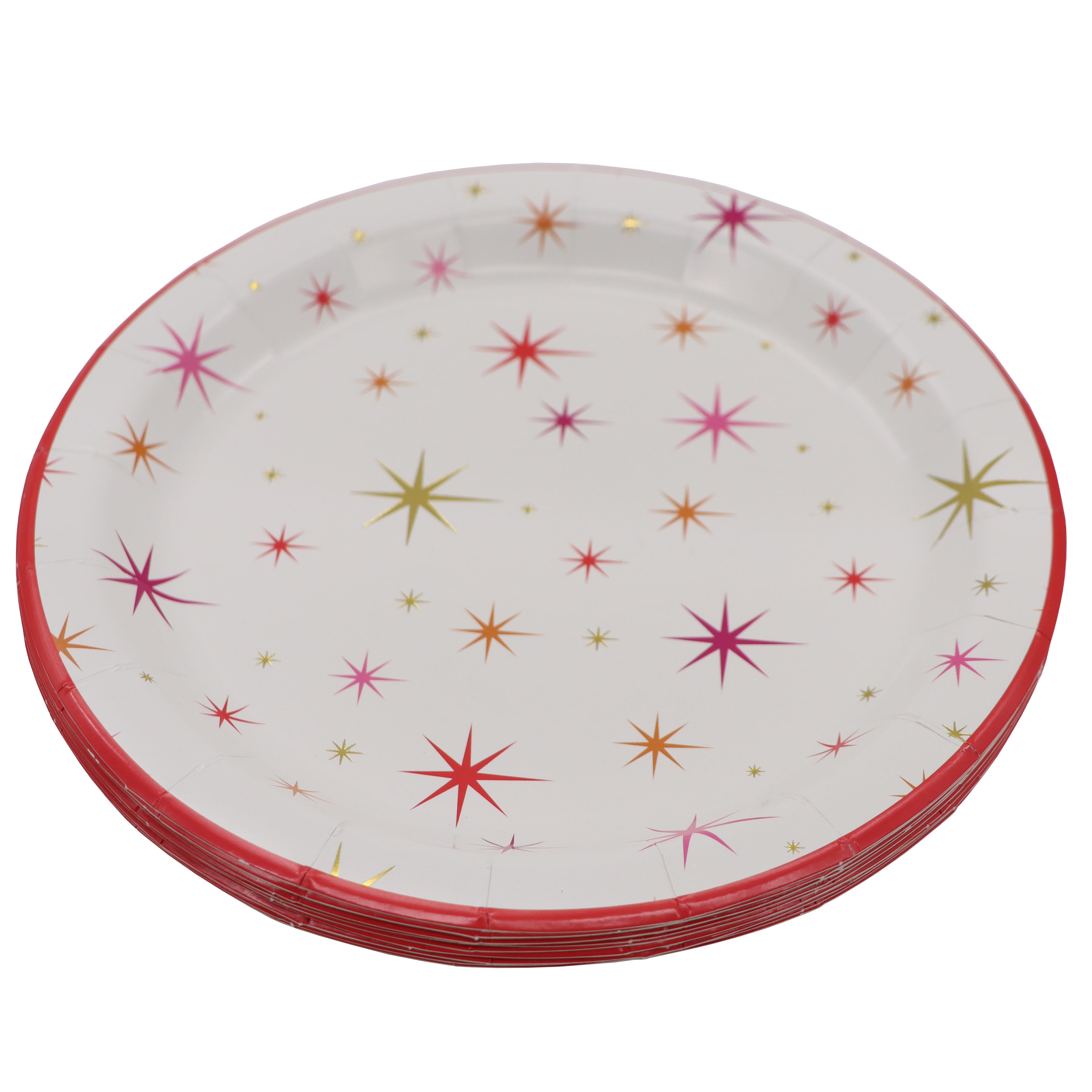 Assorted 7&#x22; Starry Paper Plates by Ashland&#xAE;, 12pc.