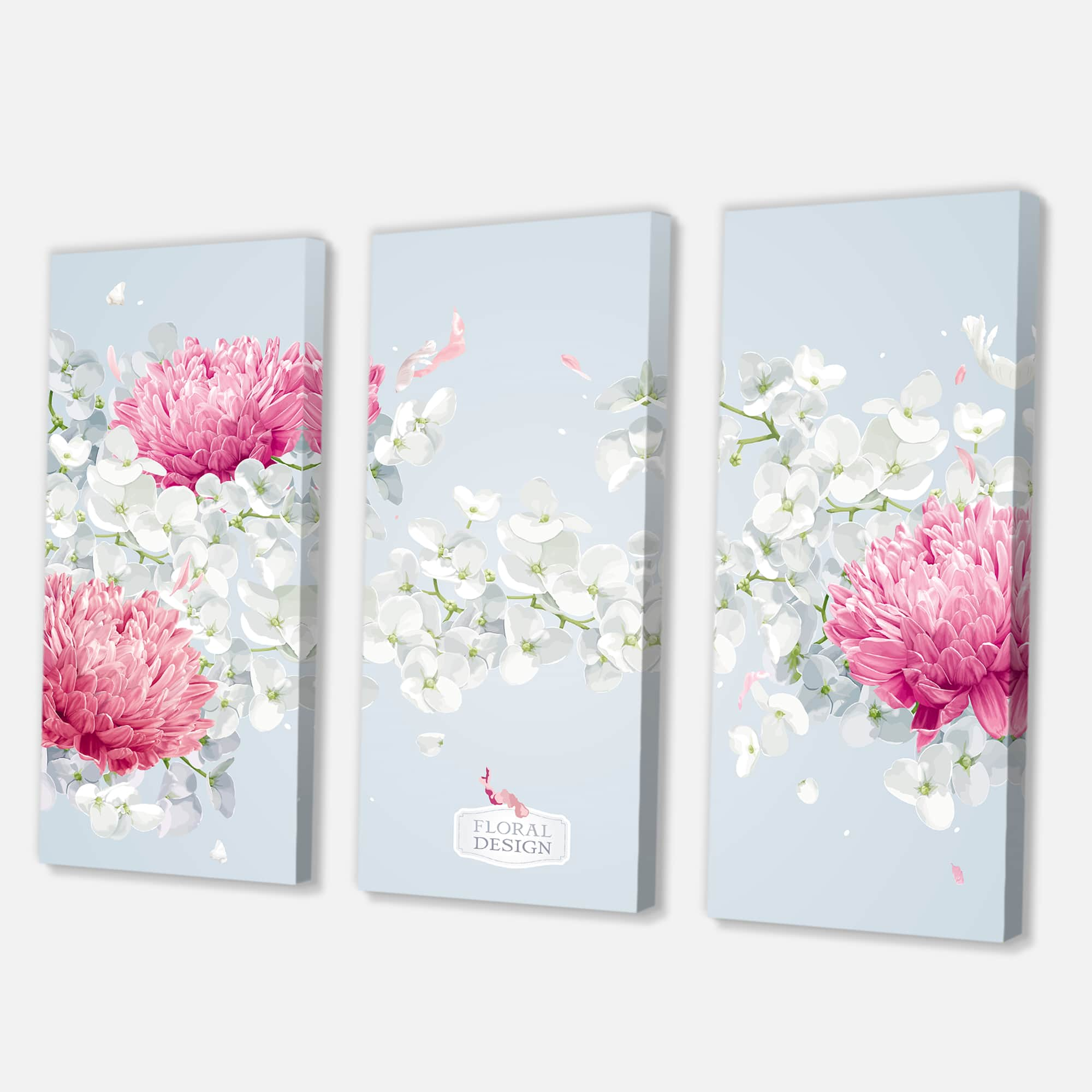 Designart - Chrysanthemums and Apple Blossom