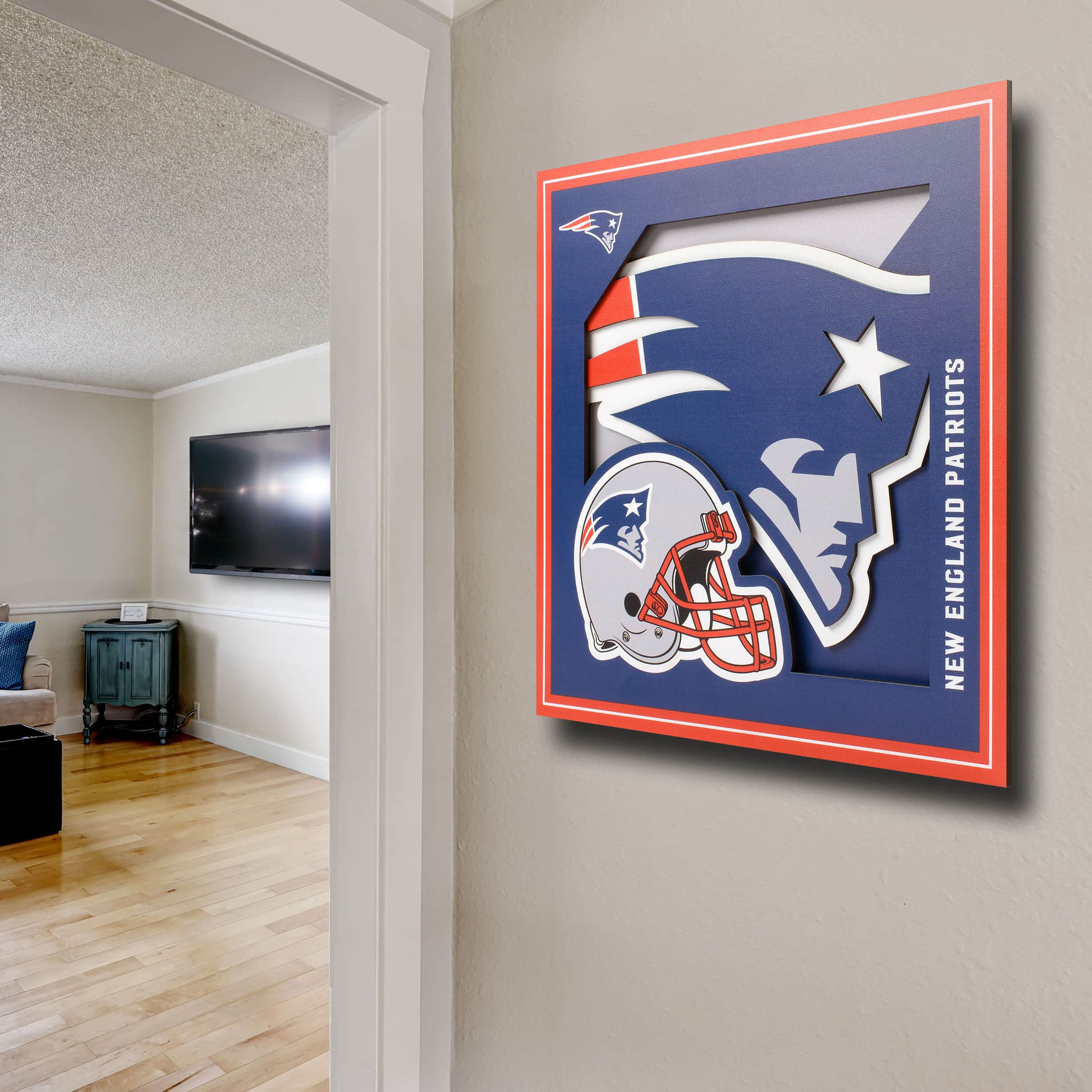 NFL 3D Logo Series Wall Art