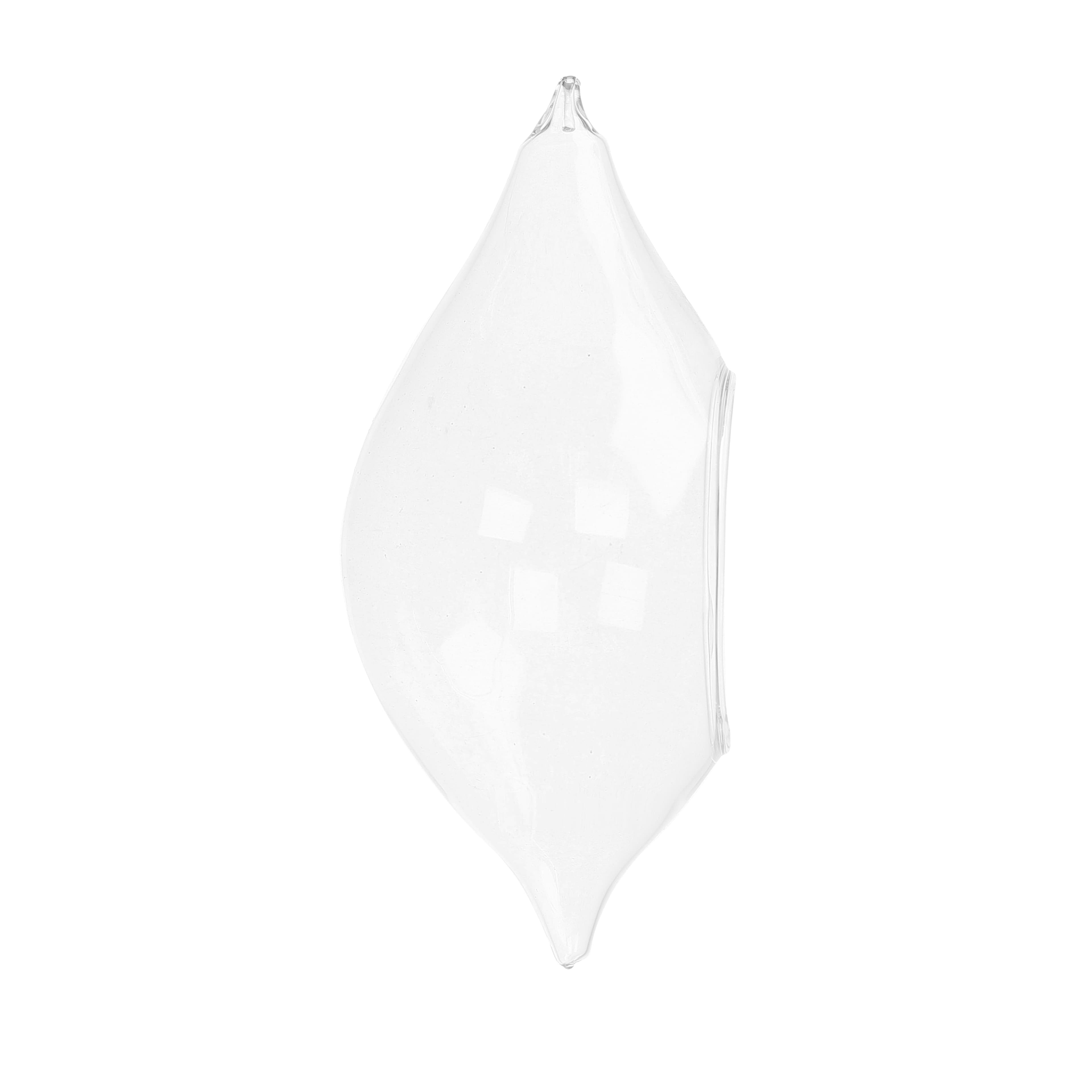 5.5&#x22; DIY Open Glass Teardrop Ornament by Make Market&#xAE;