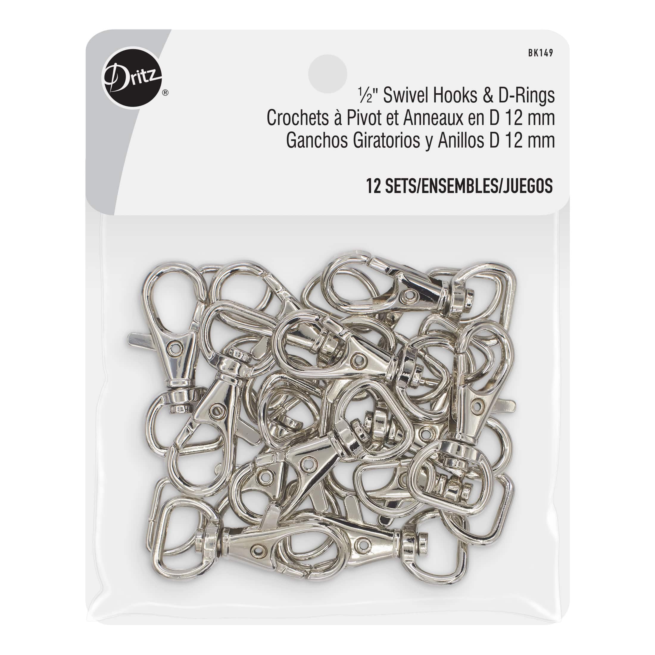 Shop for the Swivel Hook & D-Ring By Loops & Threads® at Michaels