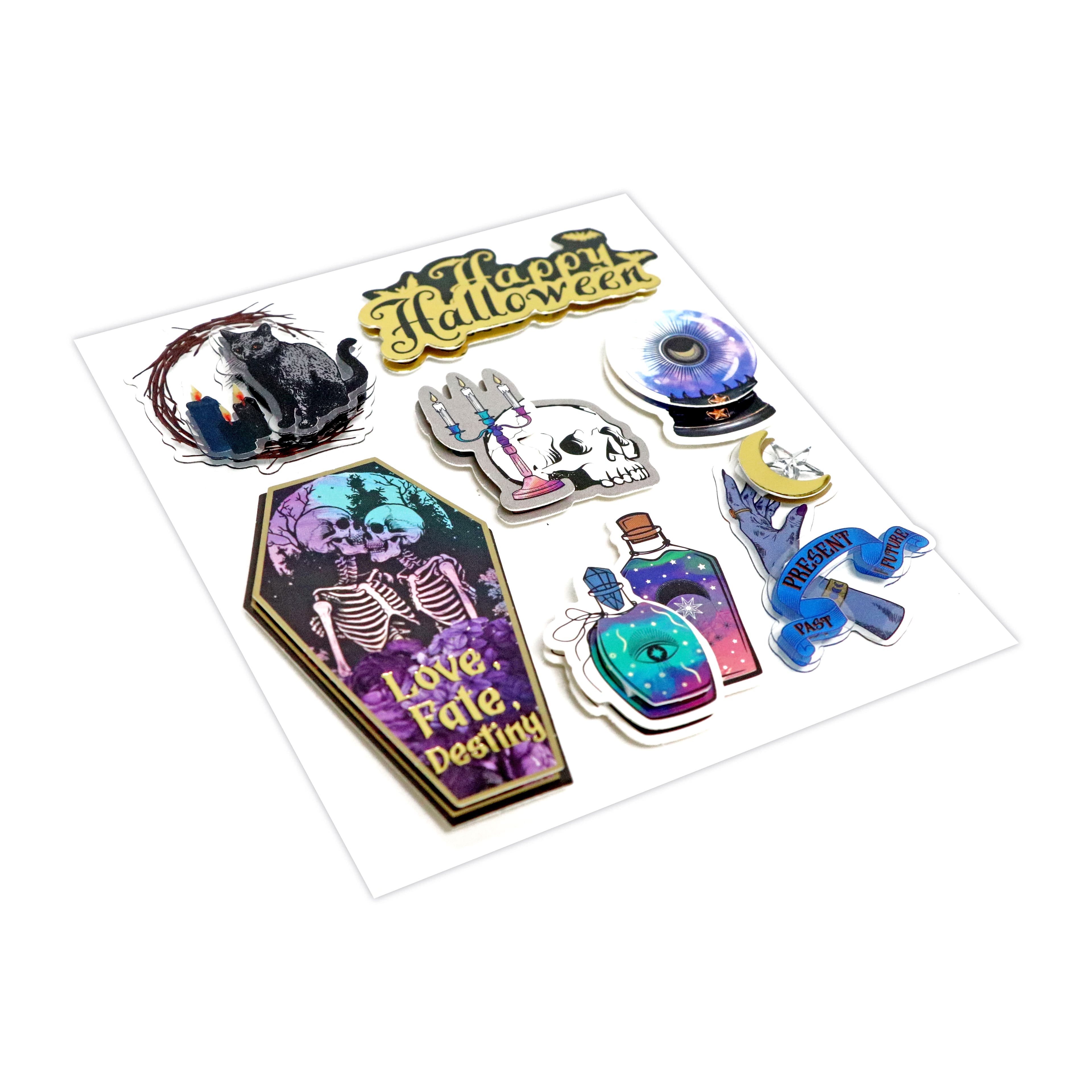 Halloween Midnight Moon Dimensional Stickers by Recollections&#x2122;