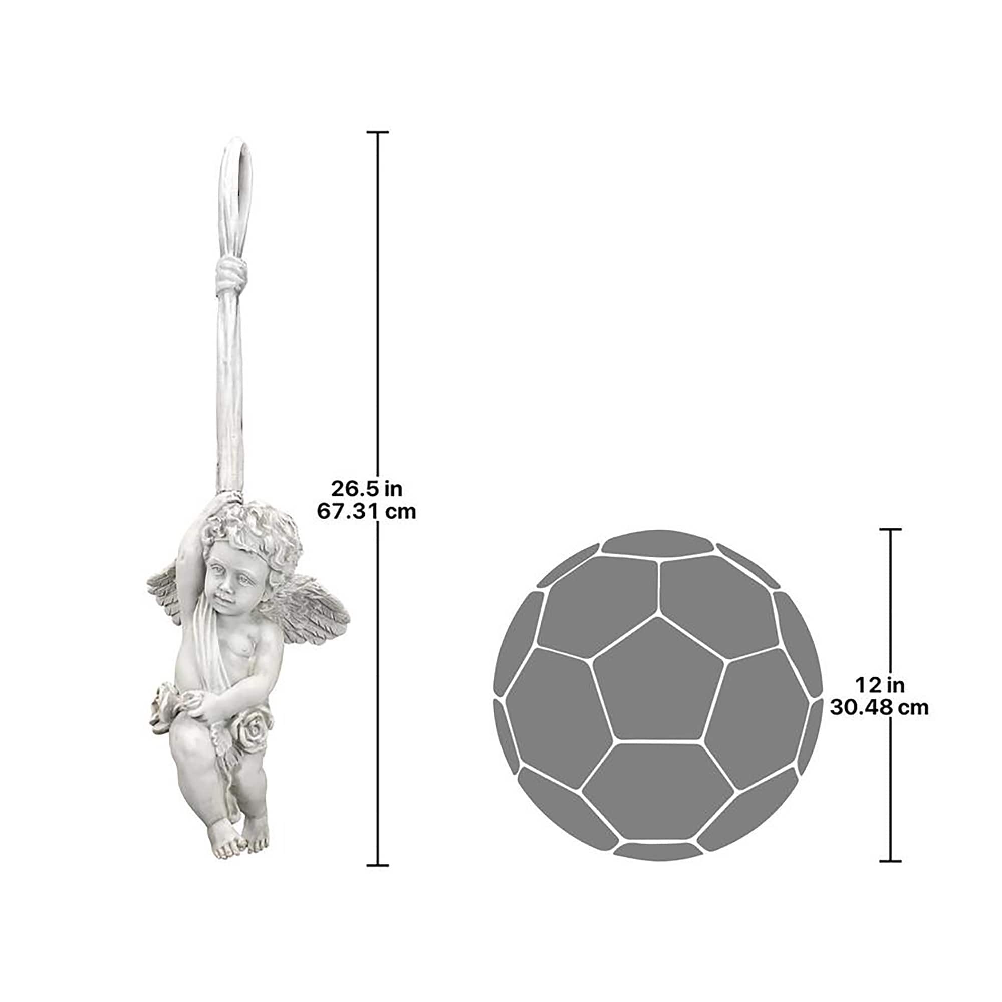 Design Toscano 26.5" Angelic Play Hanging Sculpture