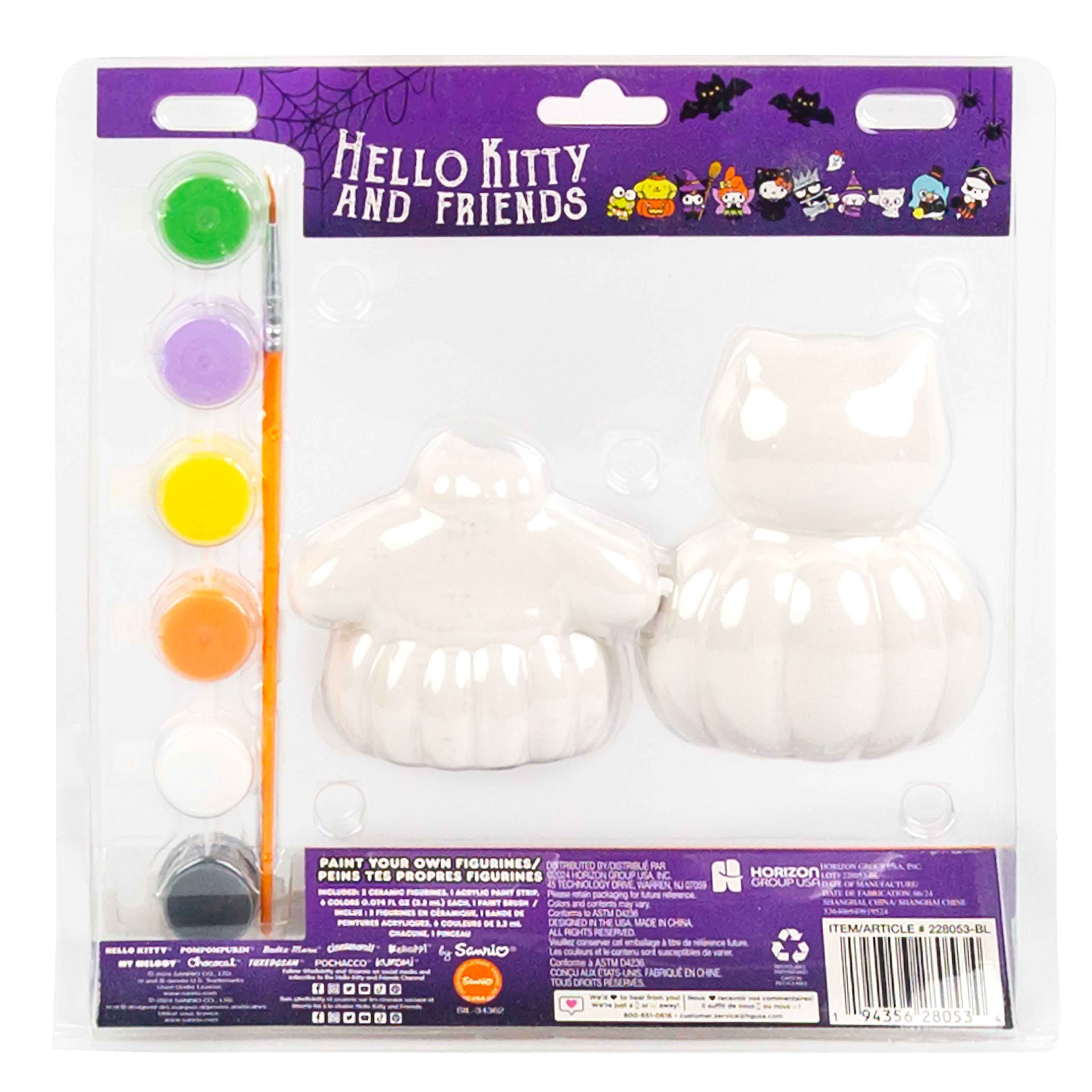 Hello Kitty&#xAE; &#x26; Friends Paint Your Own Figurines Kit