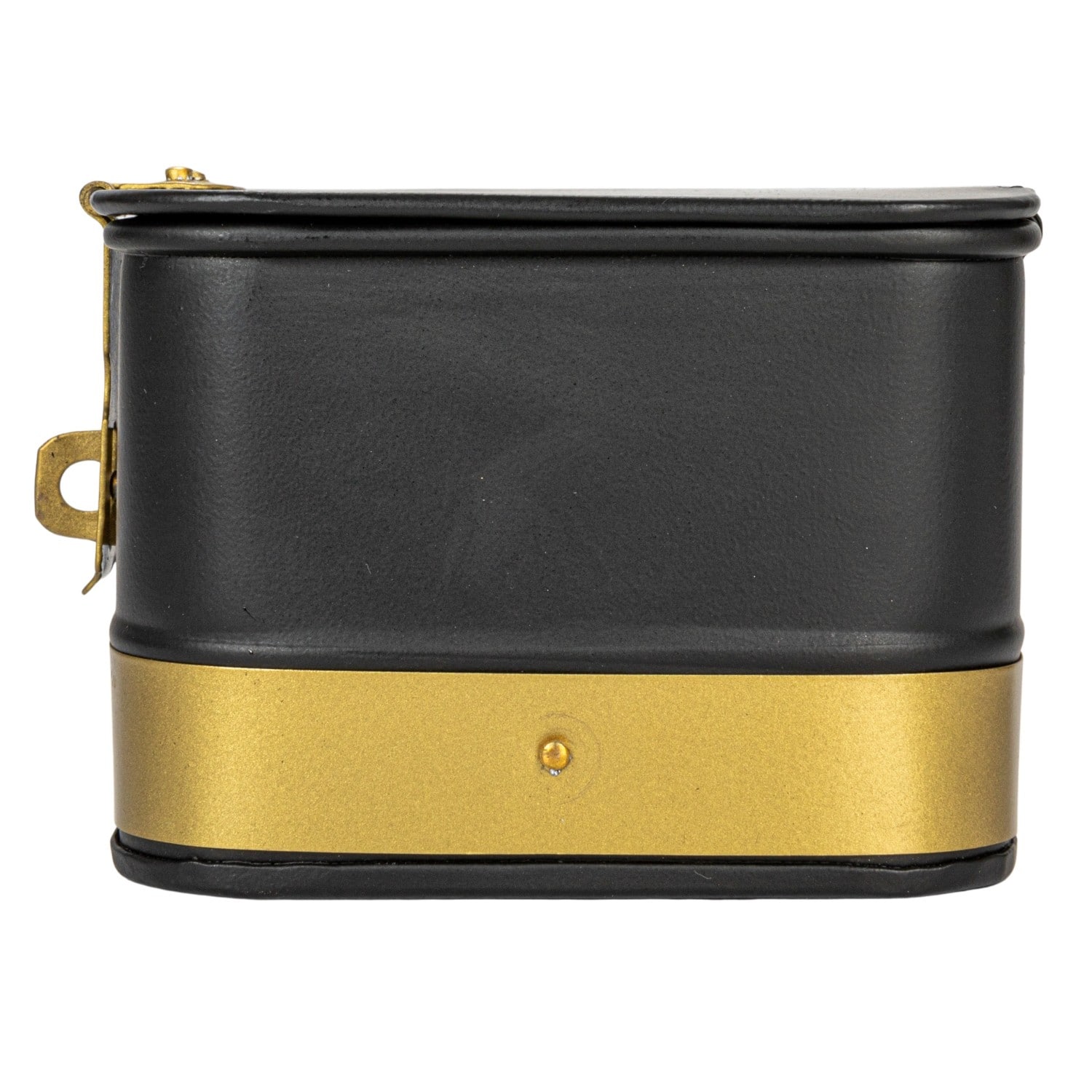 Hello Honey® Black Square Metal Nesting Storage Boxes with Hasp Lock