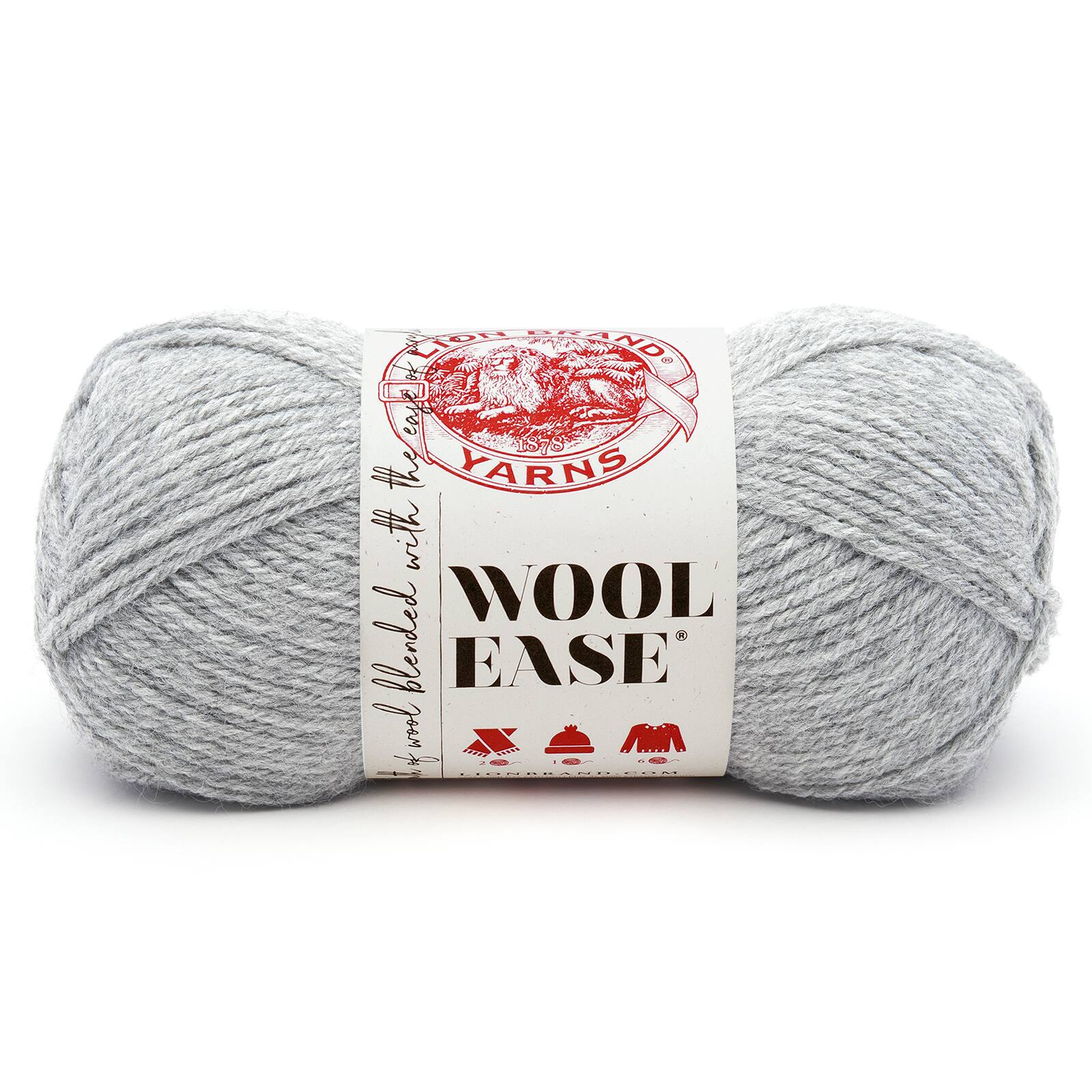 Lion Brand® Wool-Ease® Solids & Heathers Yarn | Eco & Natural Blend ...