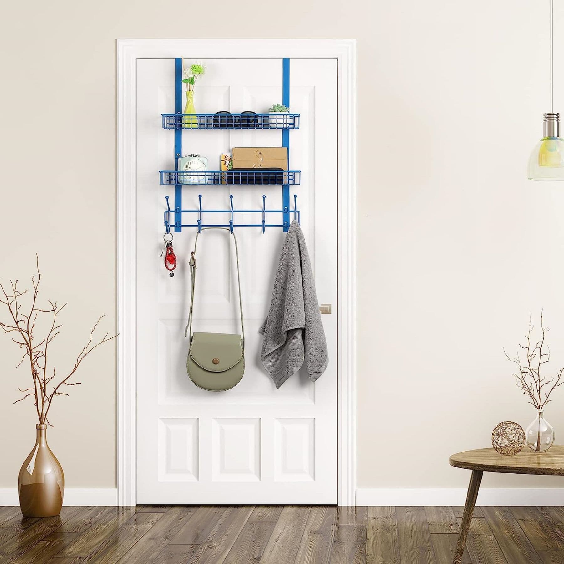 NEX™ Over The Door Hanging Organizer Rack