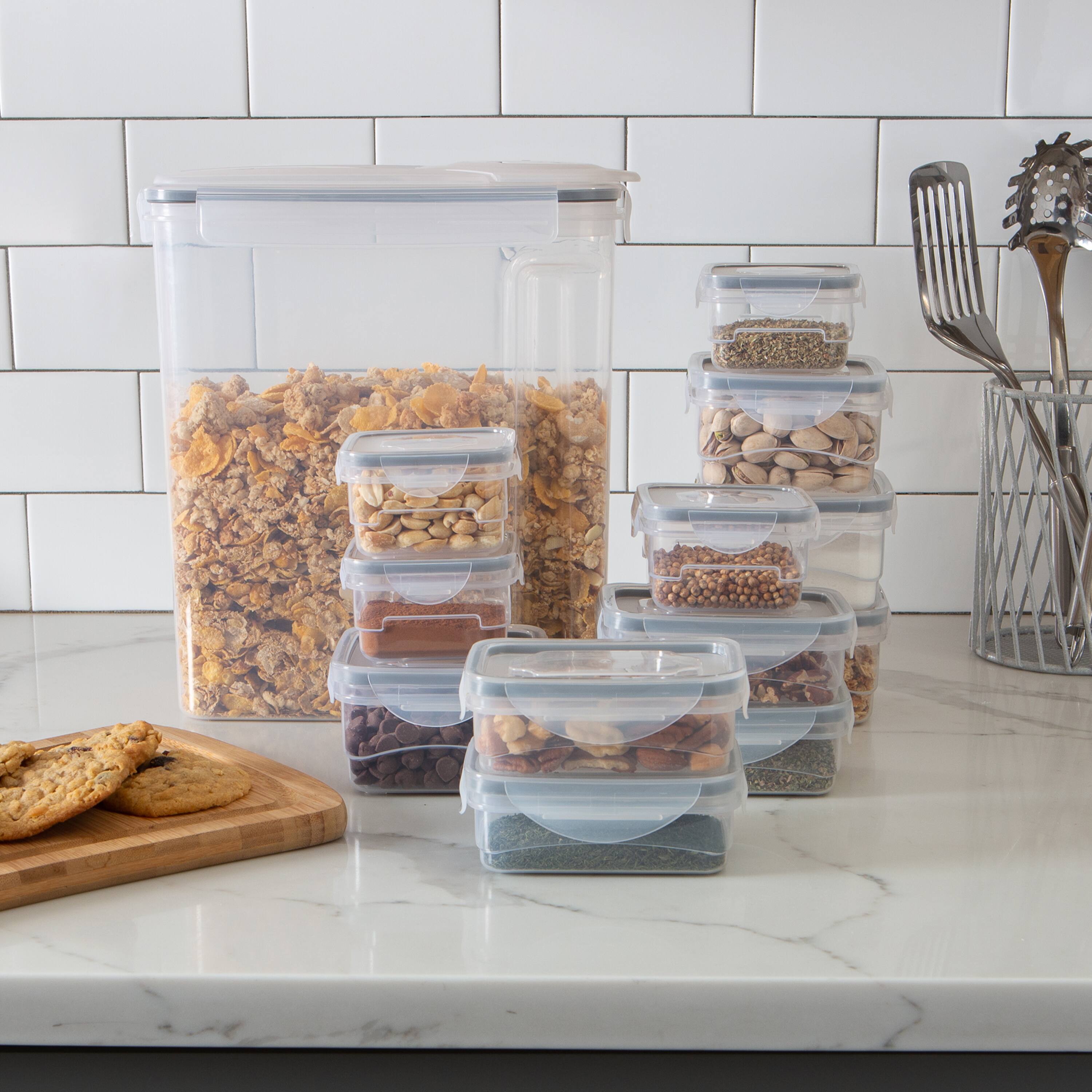 Kitchen Details 26-Piece Airtight Food Storage Container Set