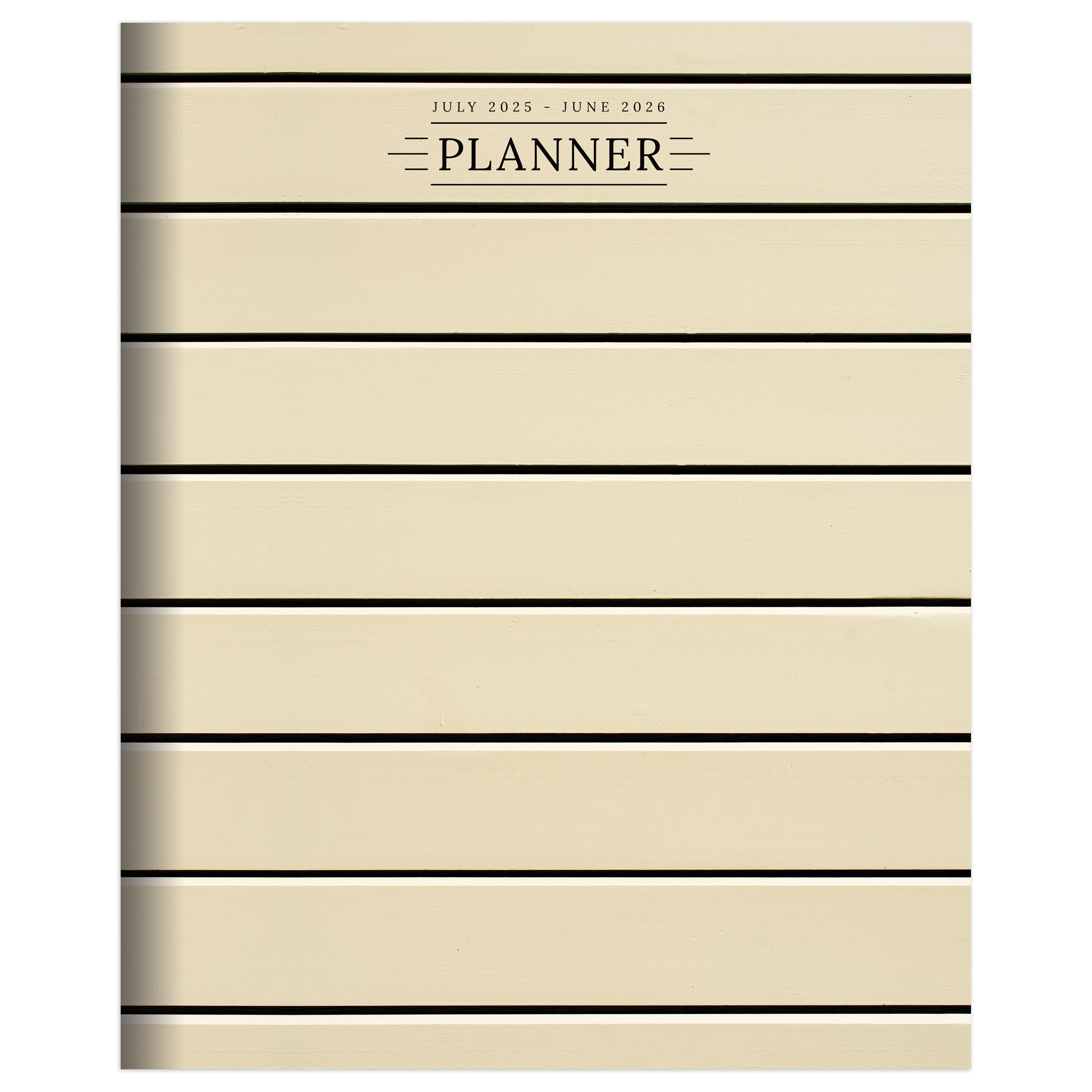 TF Publishing 2025-2026 Ebony & Ivory Medium Monthly Planner