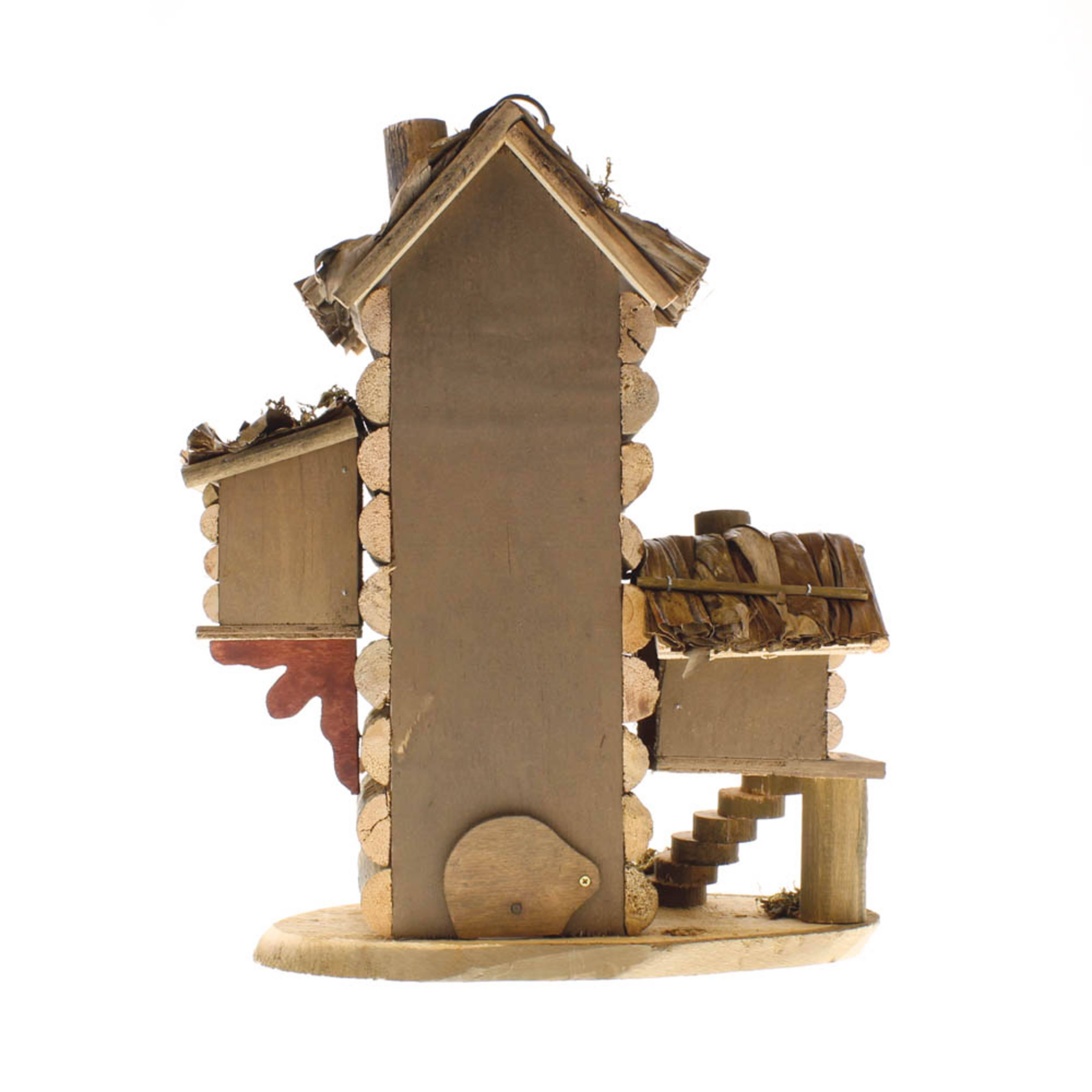 12.5&#x22; Gingerbread-Style Birdhouse