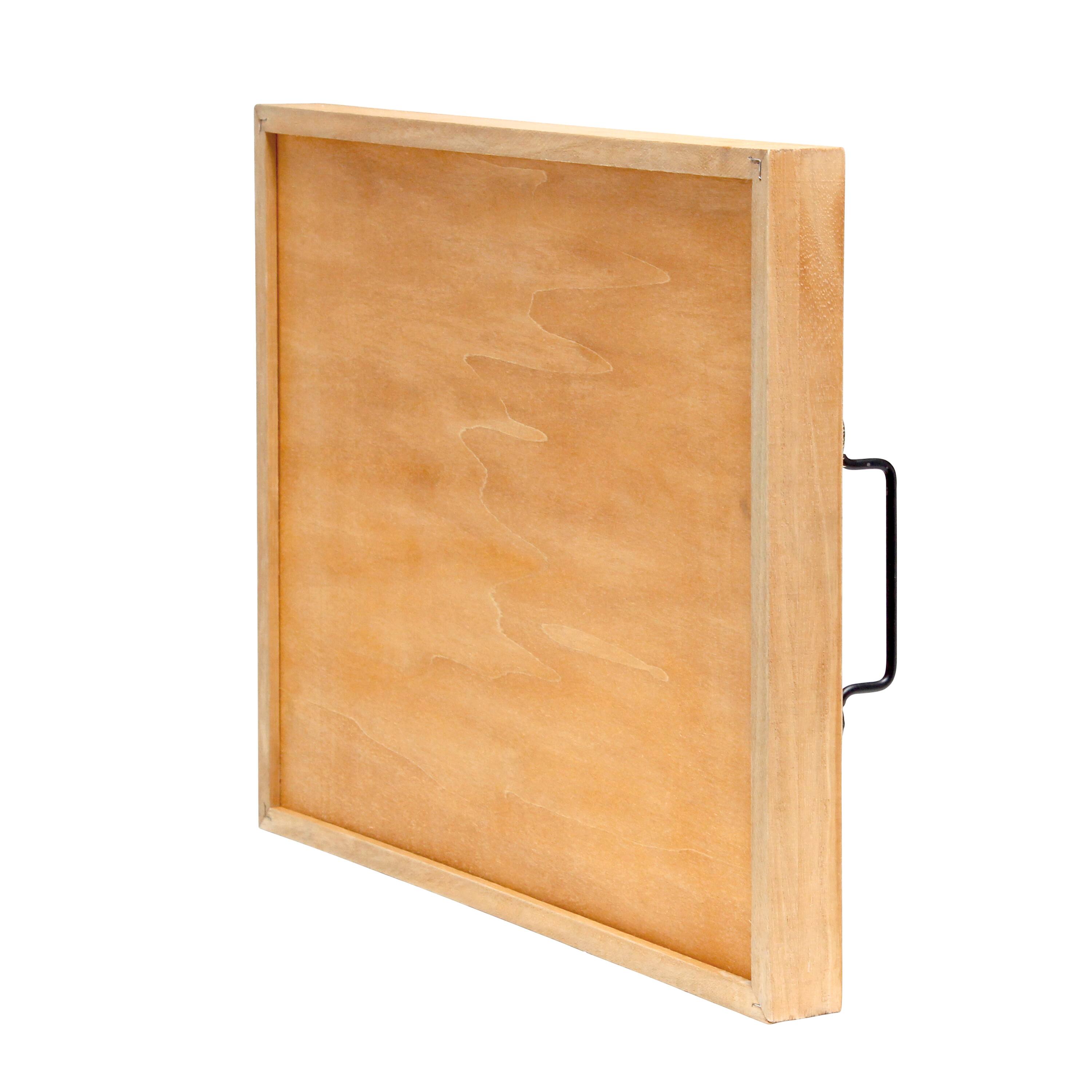 Elegant Designs&#x2122; 15.5&#x22; This is Us Serving Tray with Handles