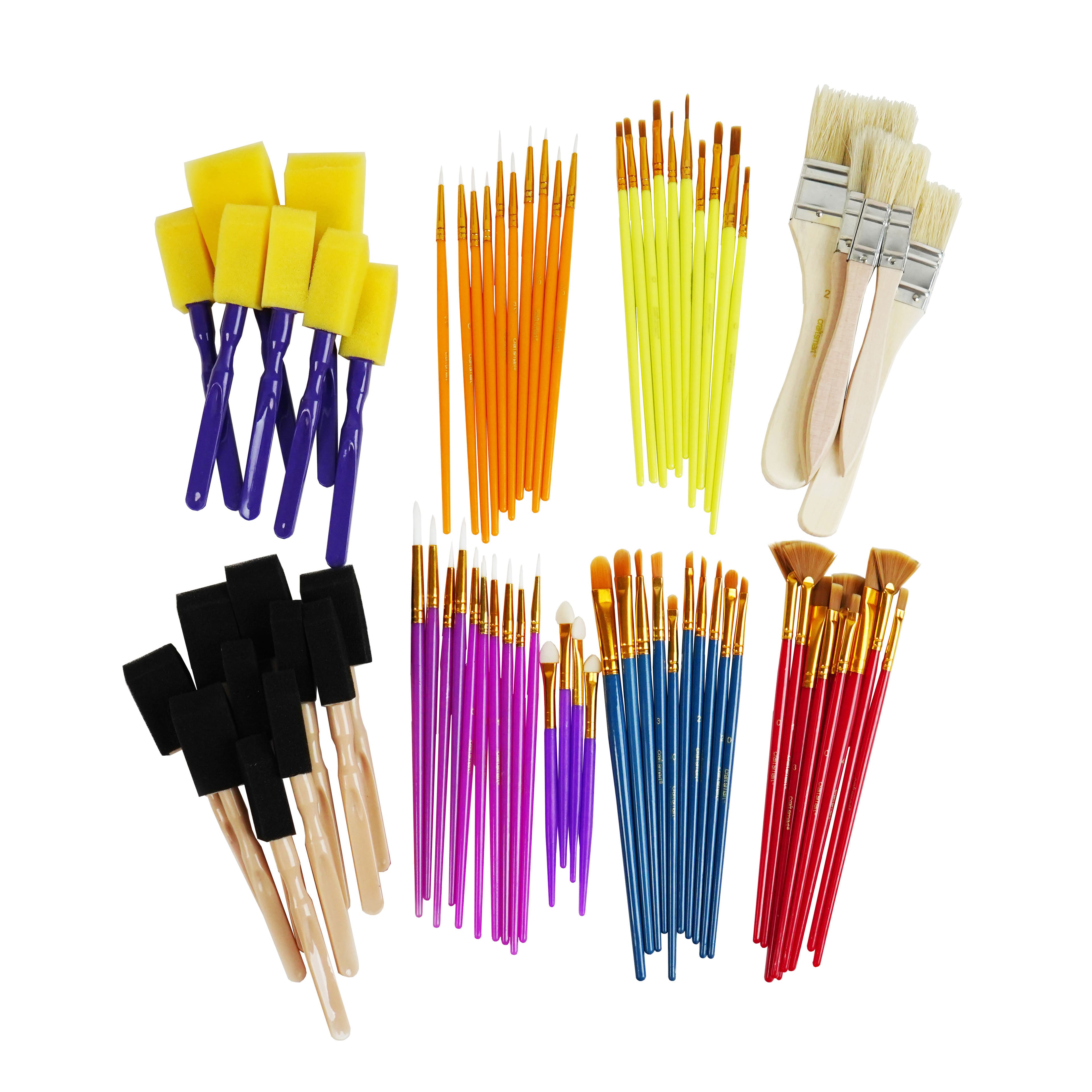 Multi-Purpose 75 Piece Brush Set by Craft Smart&#xAE;