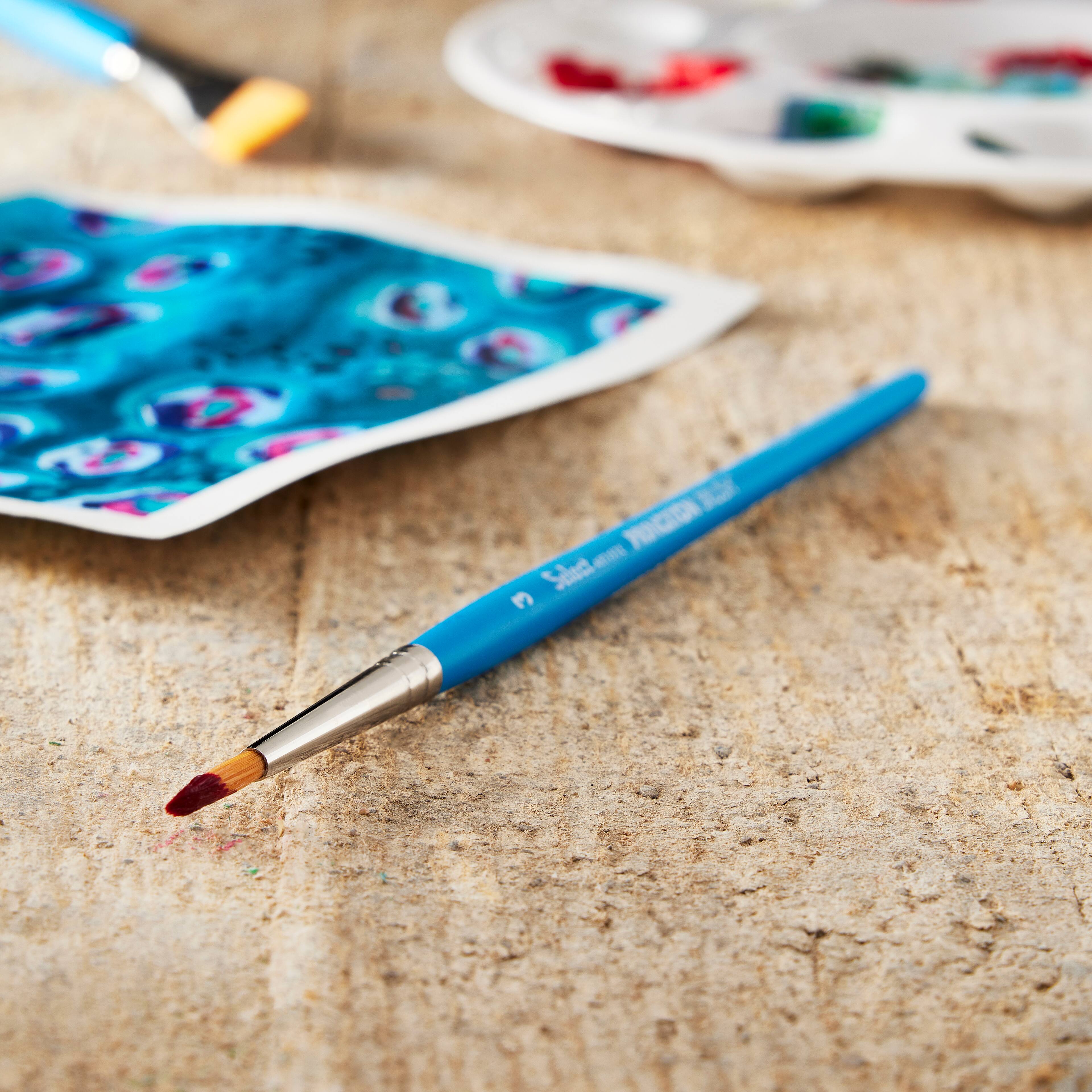 12 Pack: Princeton™ Select™ Artiste Series 3750 Short Handle Round Brush