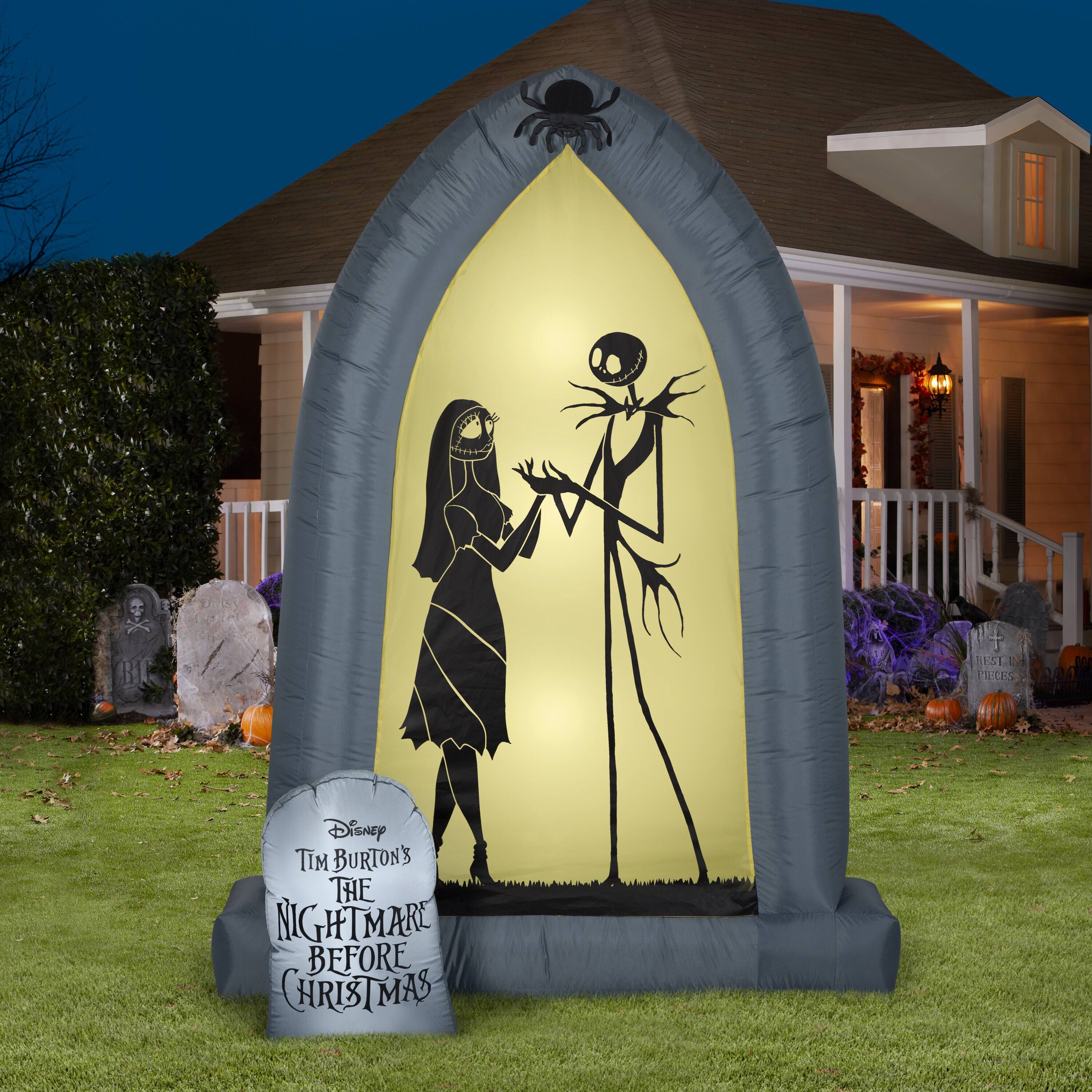 jack and sally airblown inflatable