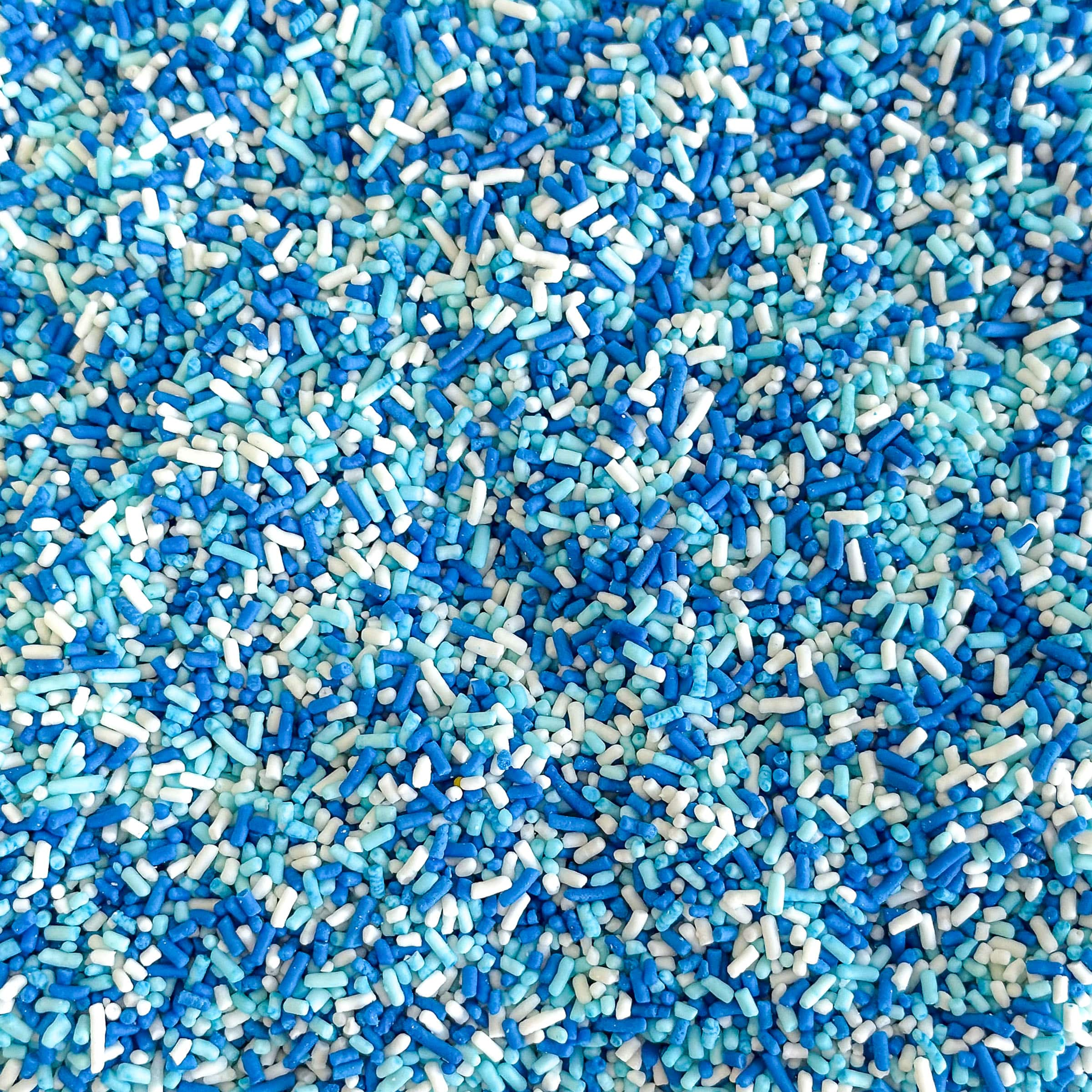 Sprinkle Pop 8oz. Blue &#x26; White Sprinkle Mix