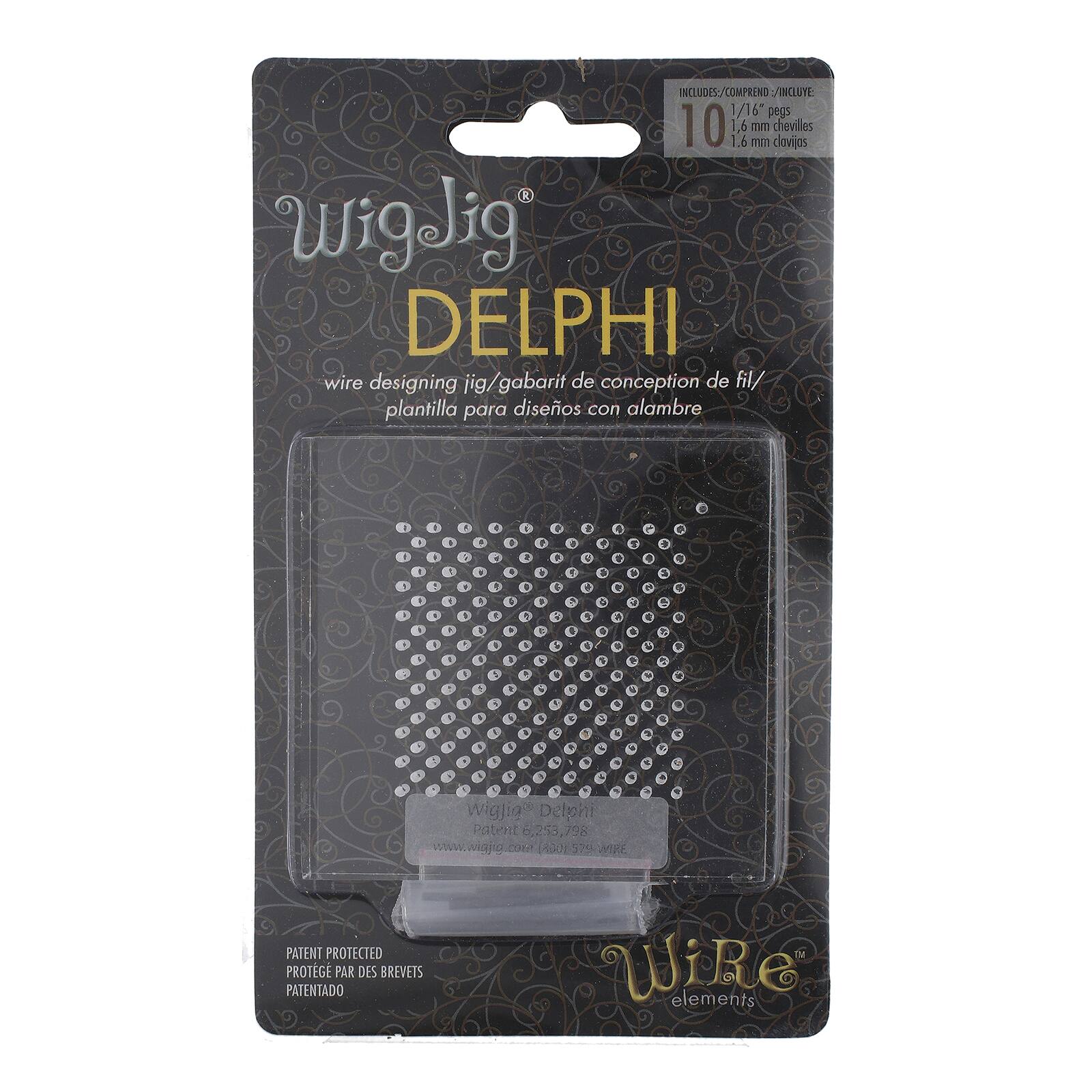 The Beadsmith&#xAE; Wig Jig&#xAE; Delphi Acrylic Jig