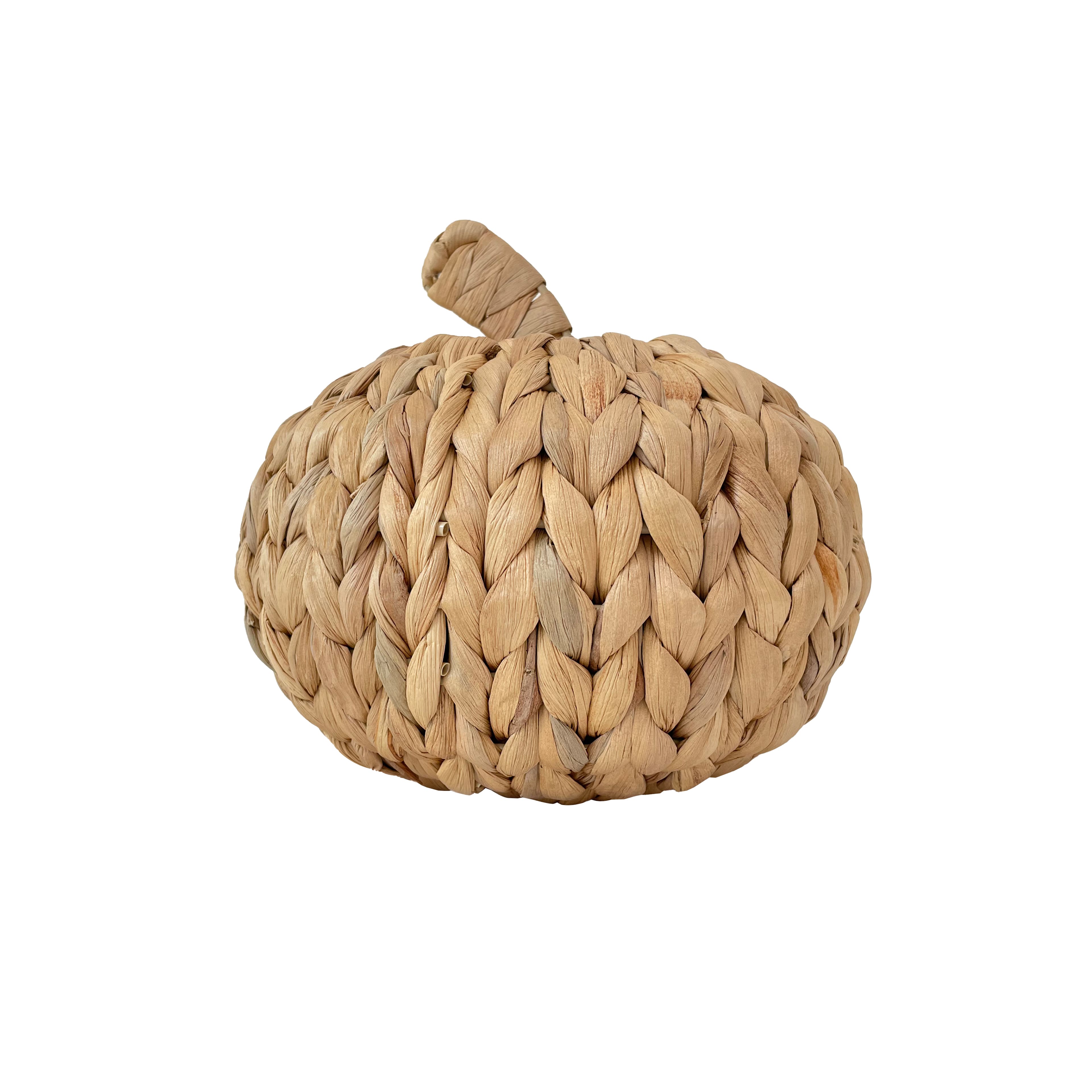 Natural Woven Water Hyacinth Pumpkin Tabletop D&#xE9;cor by Ashland&#xAE;