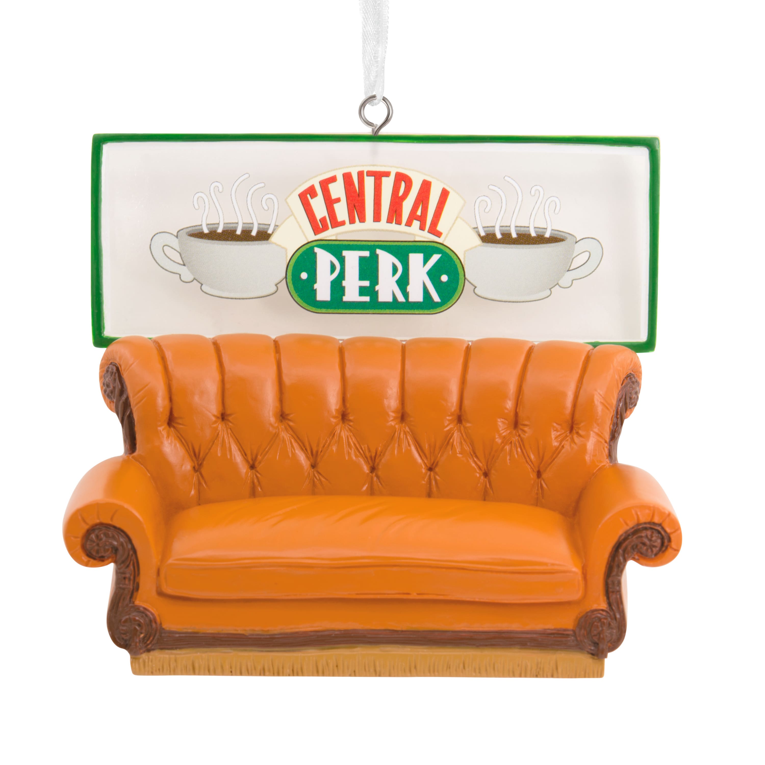 Hallmark 3&#x22; Friends Central Perk Caf&#xE9; Couch Ornament