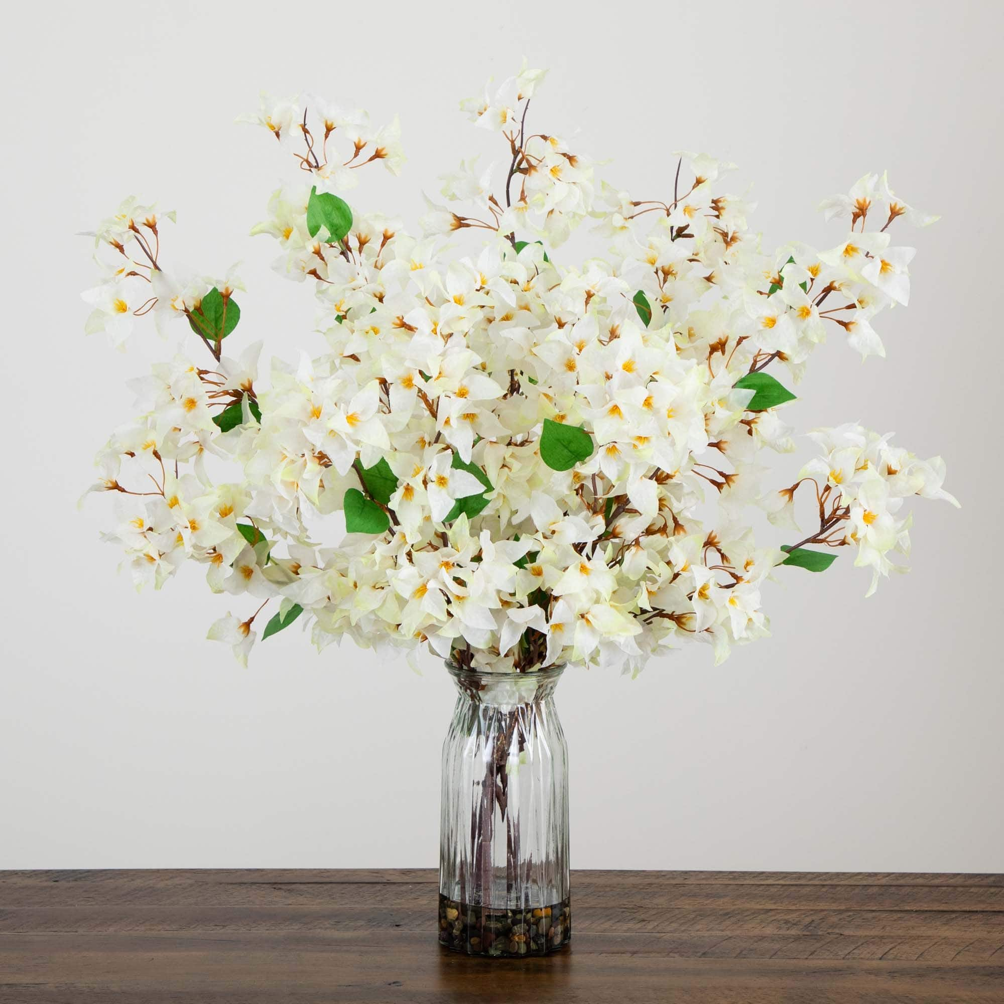 2.5ft. White Bougainvillea Arrangement in Vase