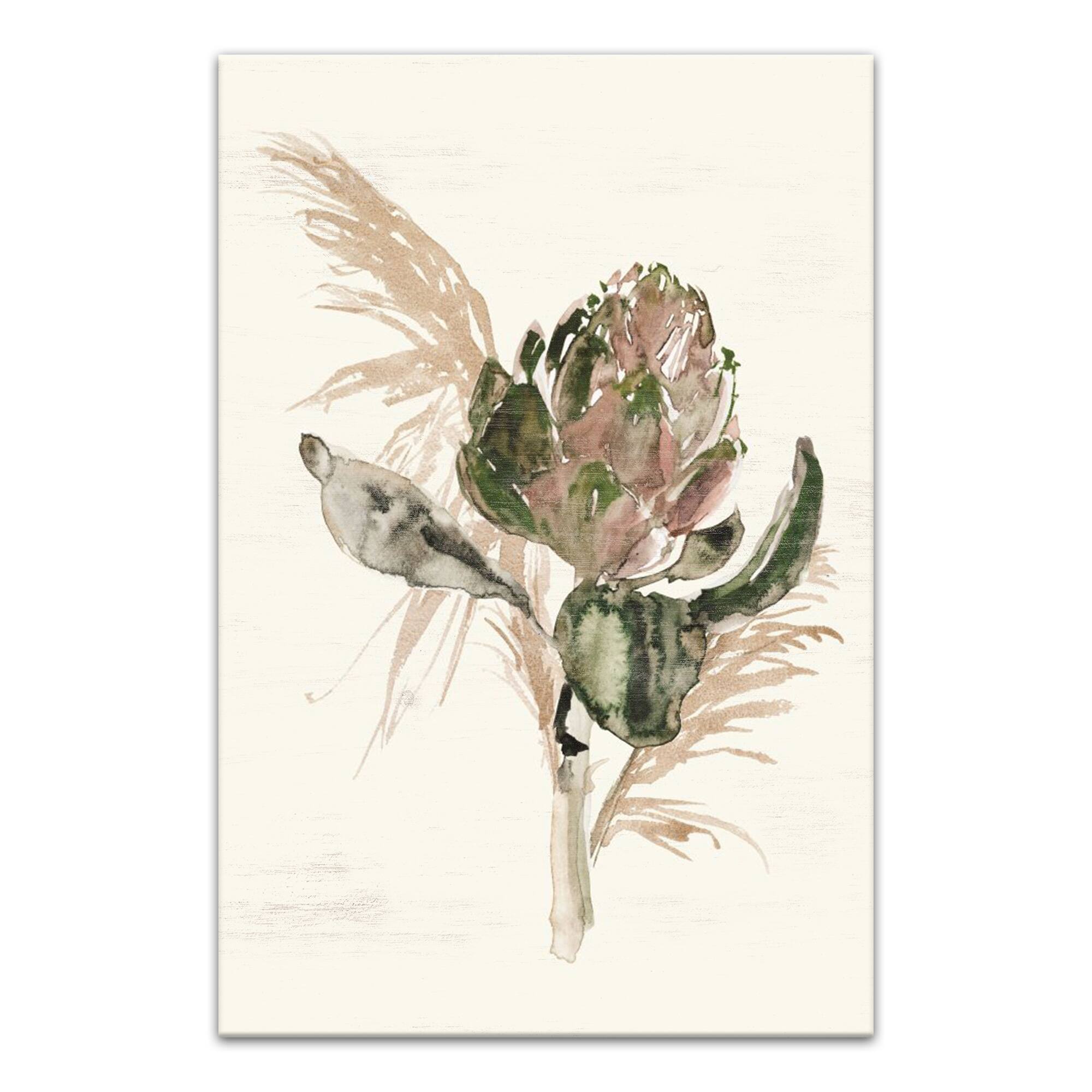 Protea Bloom Canvas Wall Art