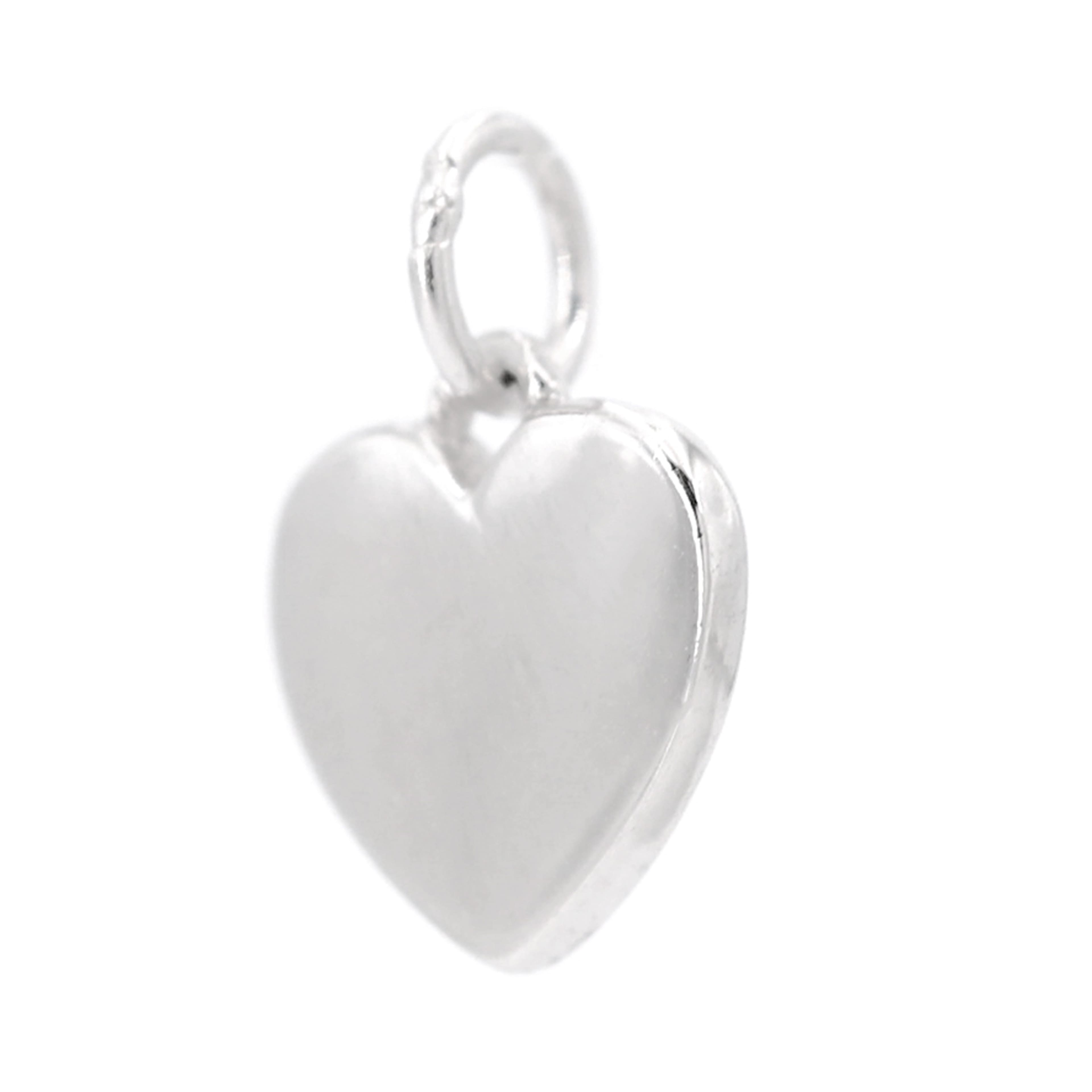 Sterling Silver Heart Icon Charm by Bead Landing™