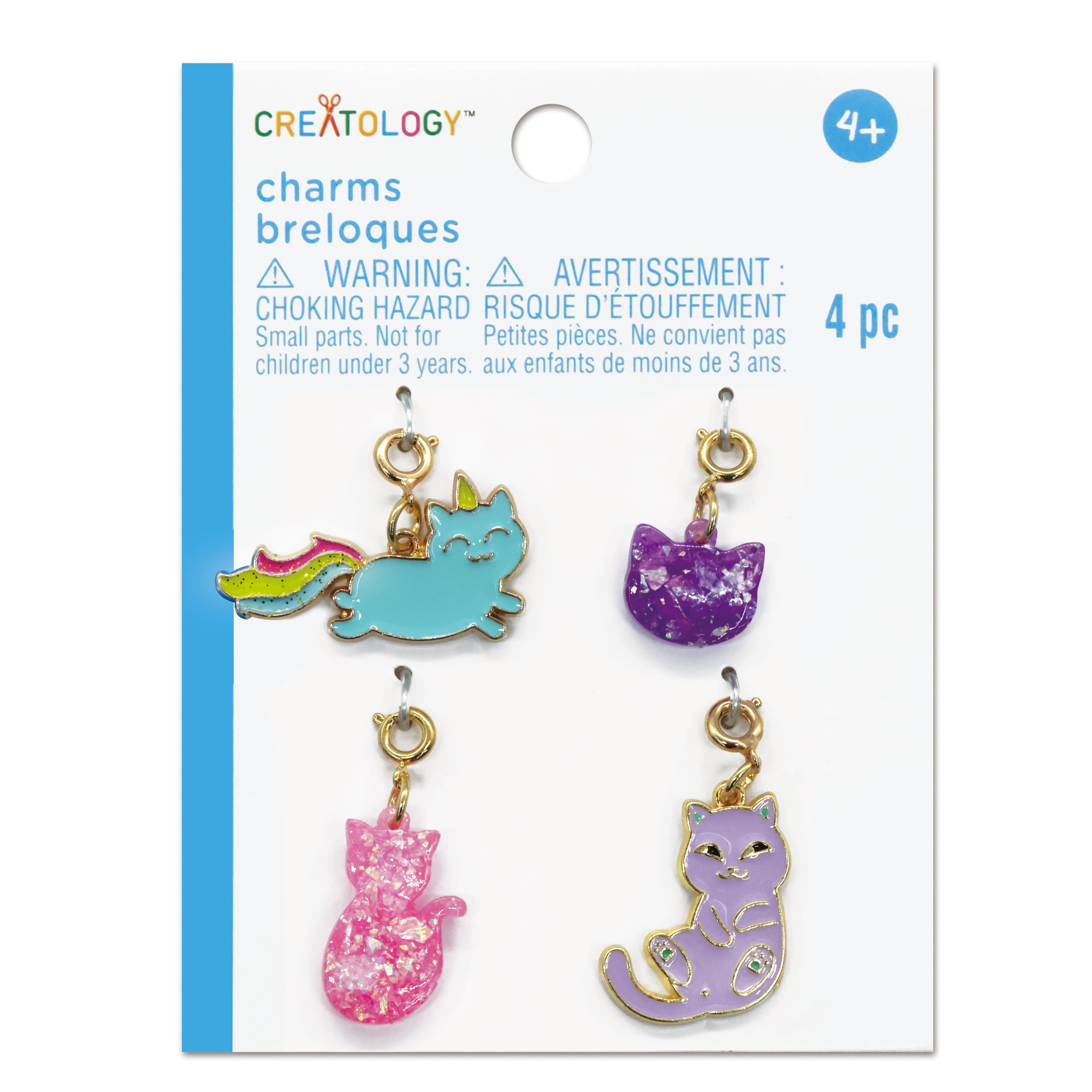 Cat Charms by Creatology&#x2122;, 4ct.