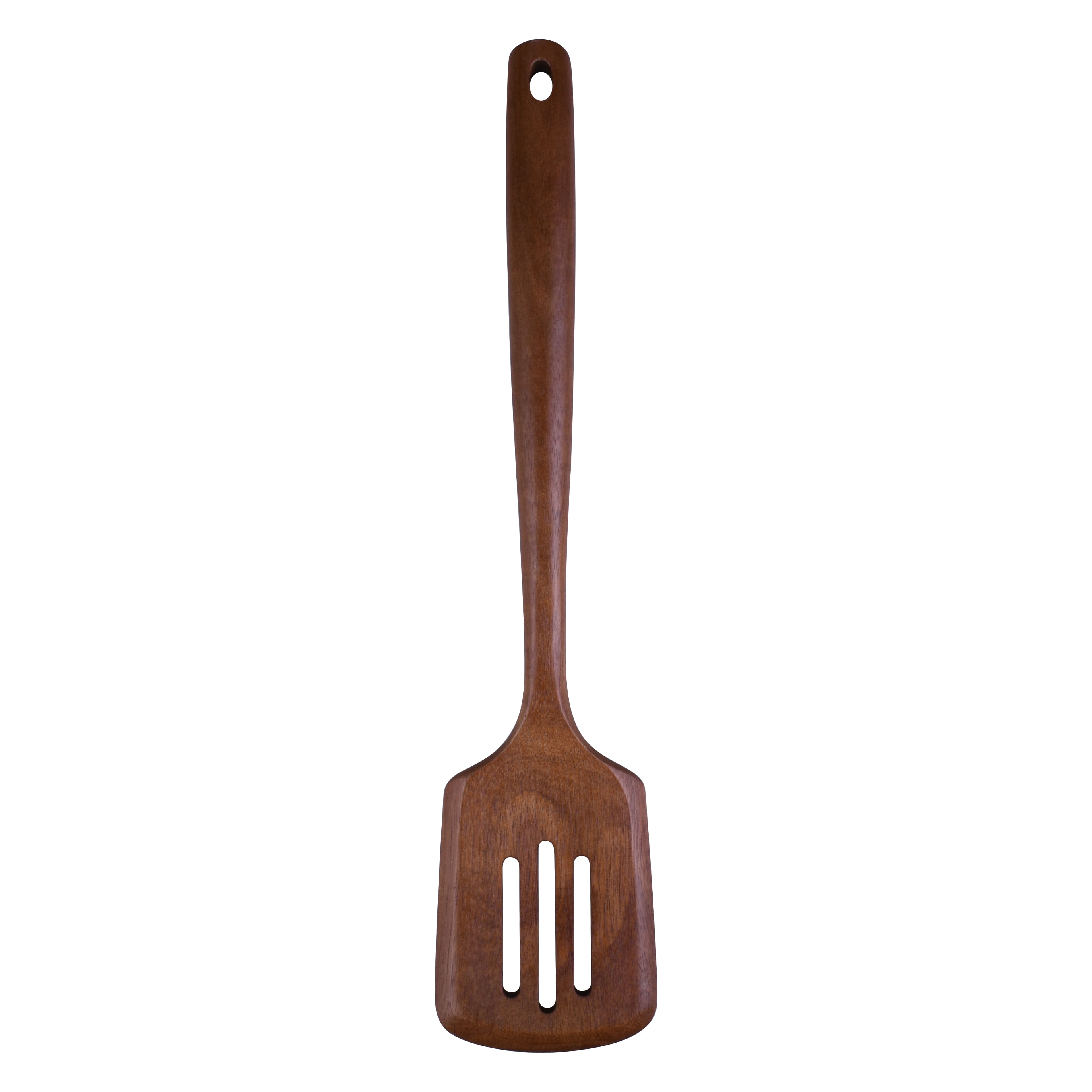 13&#x22; Acacia Wood Slotted Turner by Makery&#x2122;