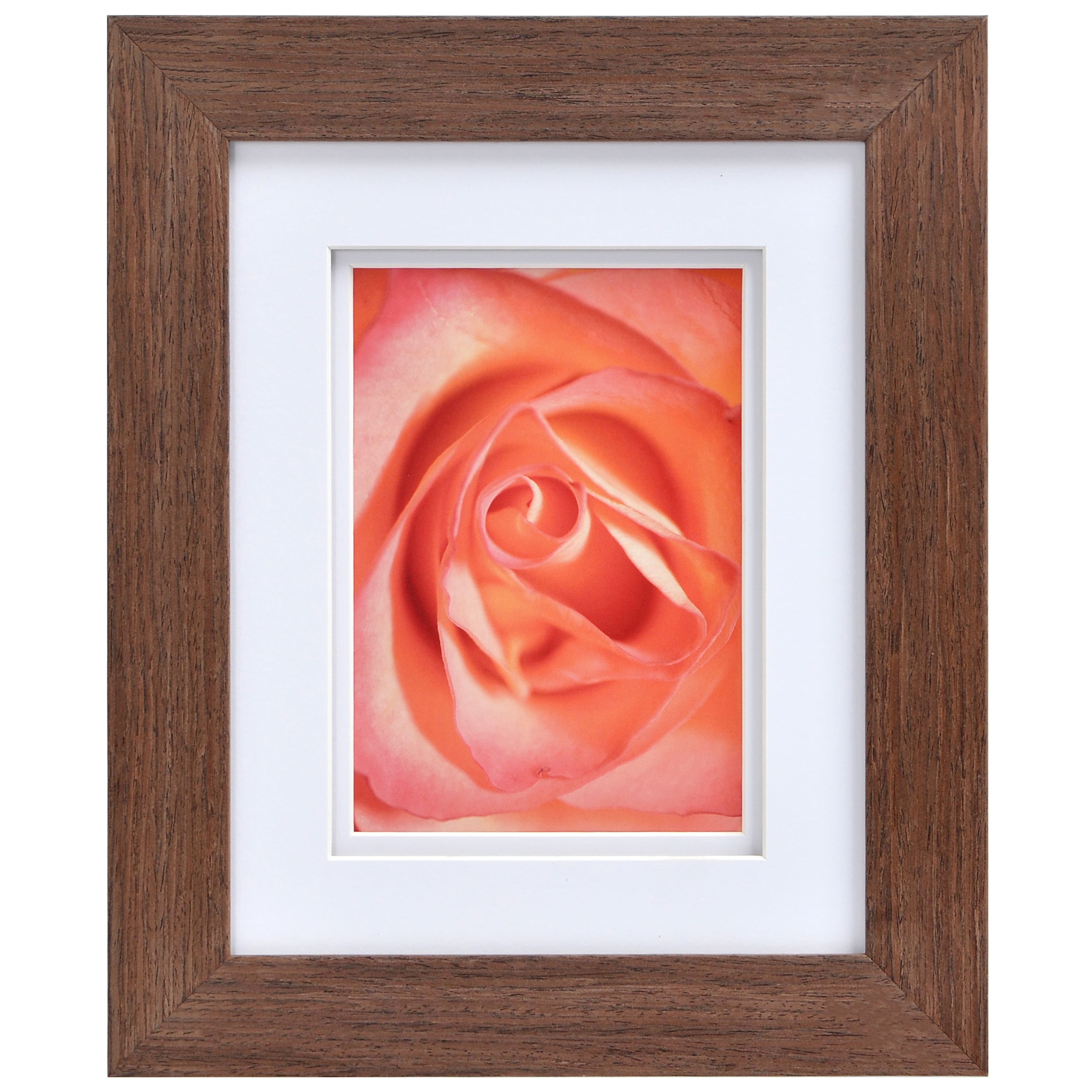 Gallery Medium Brown Frame with Mat by Studio D&#xE9;cor&#xAE;