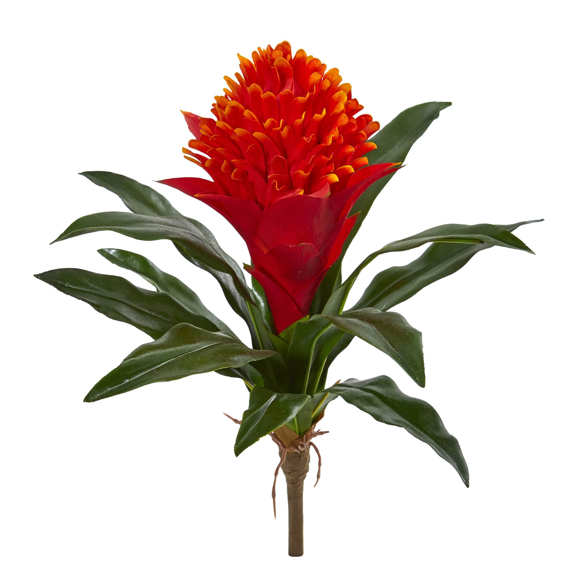 14&#x22; Bromeliad Artificial Flower (Set of 8)