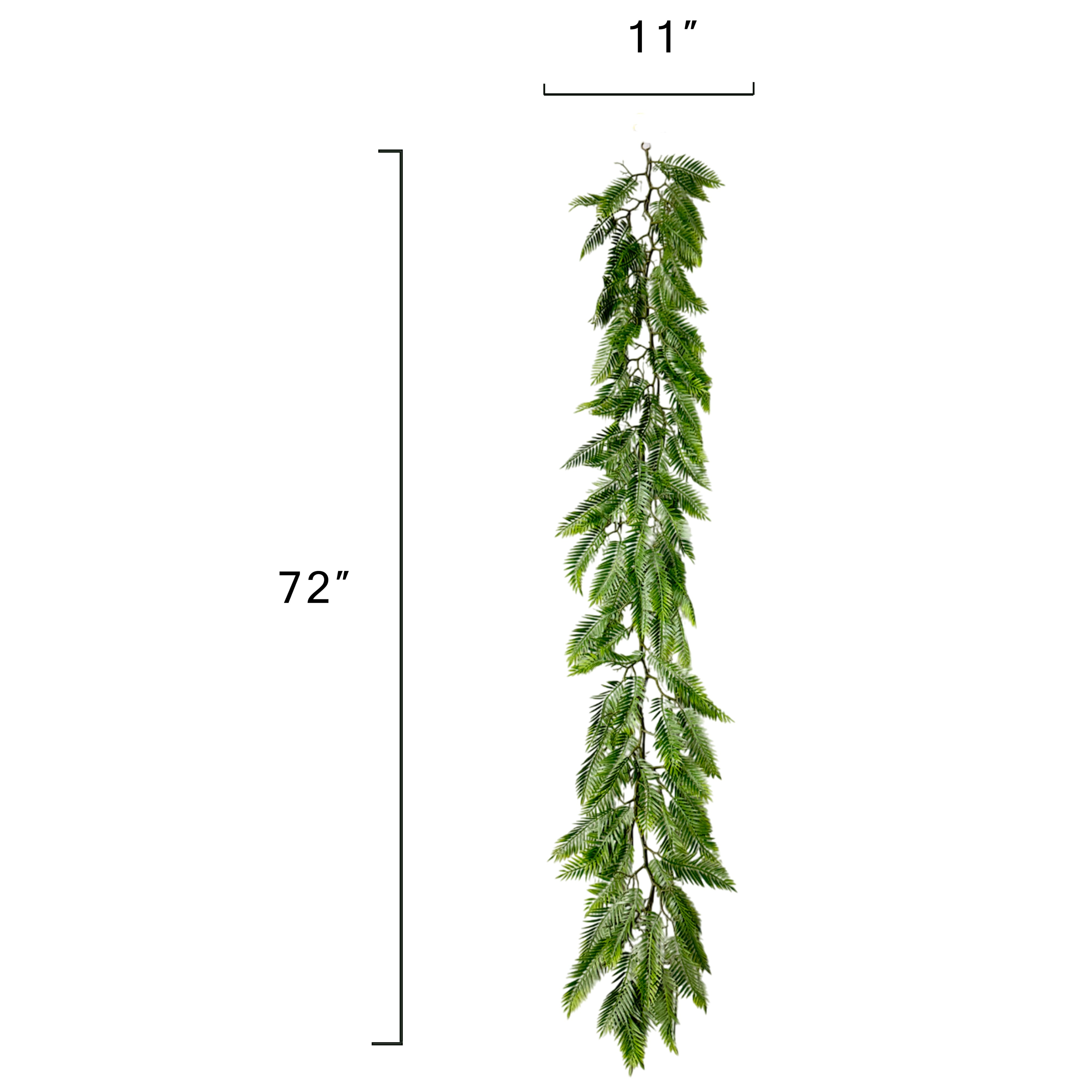 6ft. Green Fern Garland by Ashland&#xAE;