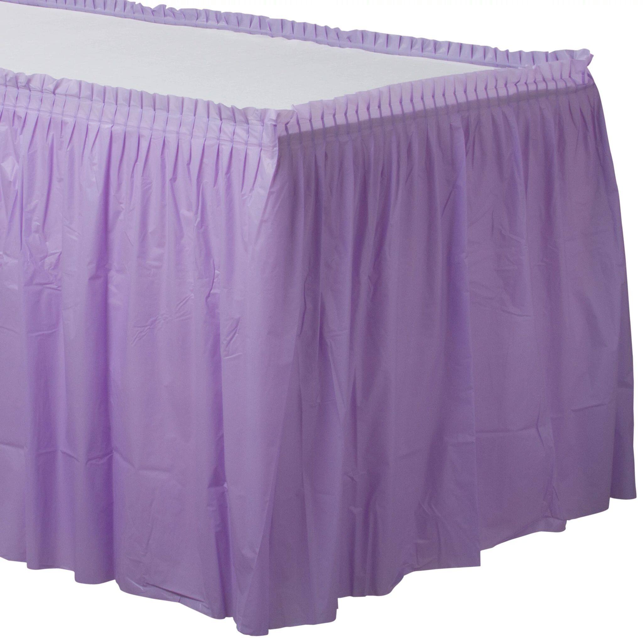 21ft. Plastic Table Skirt, 2ct.