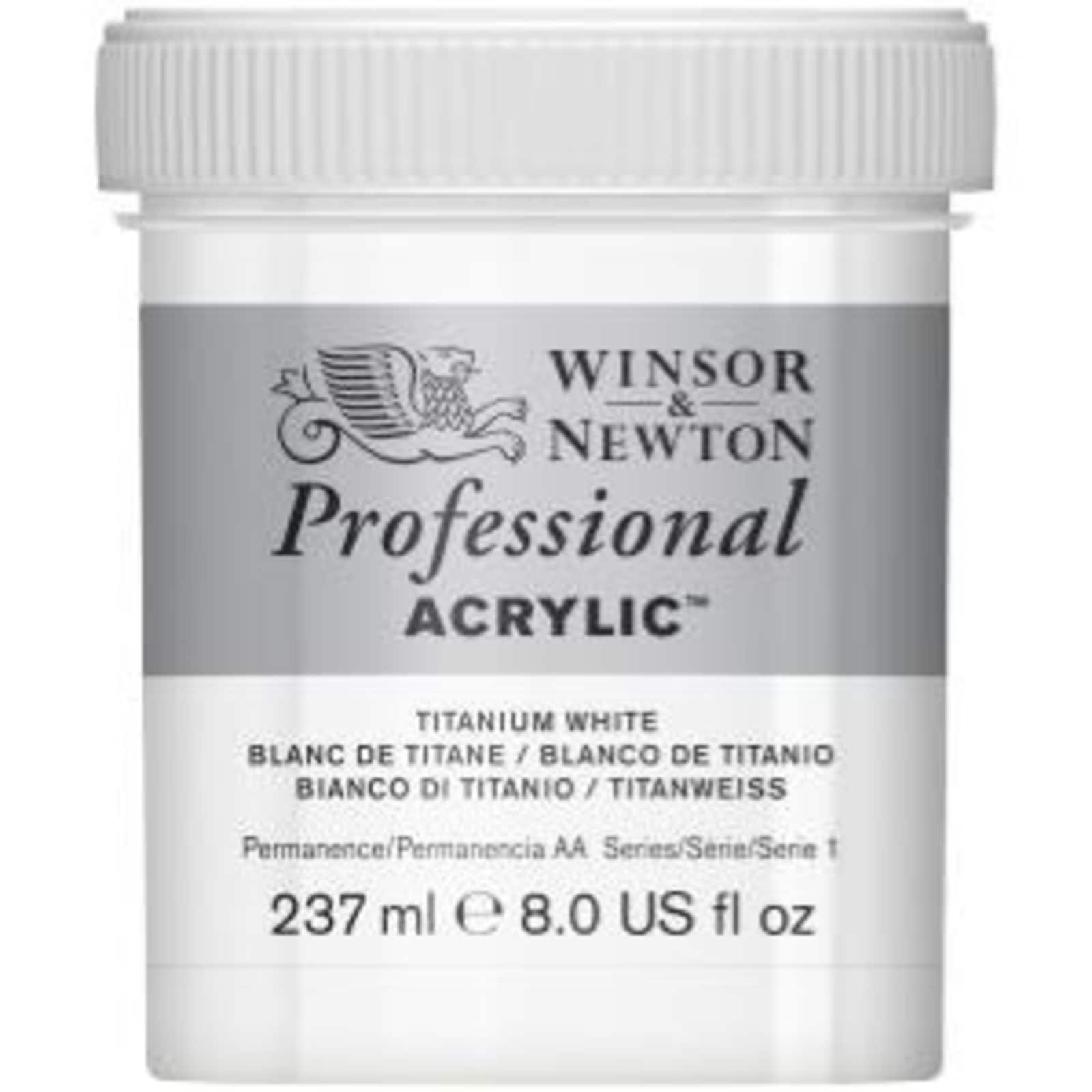 Winsor &#x26; Newton&#xAE; Professional Acrylic Titanium White, 237mL