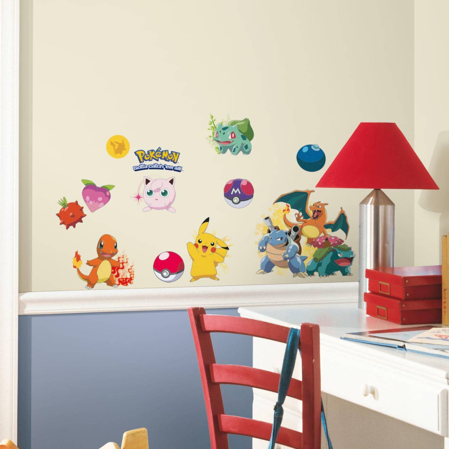 RoomMates Pokemon Iconic Peel & Stick Wall Decals