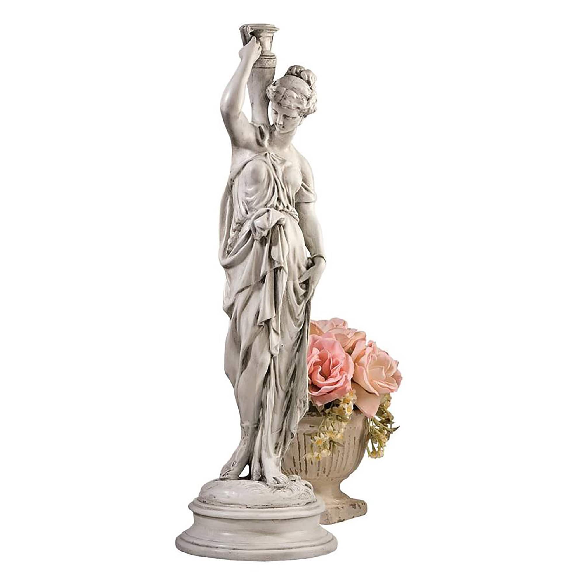 Design Toscano 22&#x22; Dione the Water Goddess Garden Statue