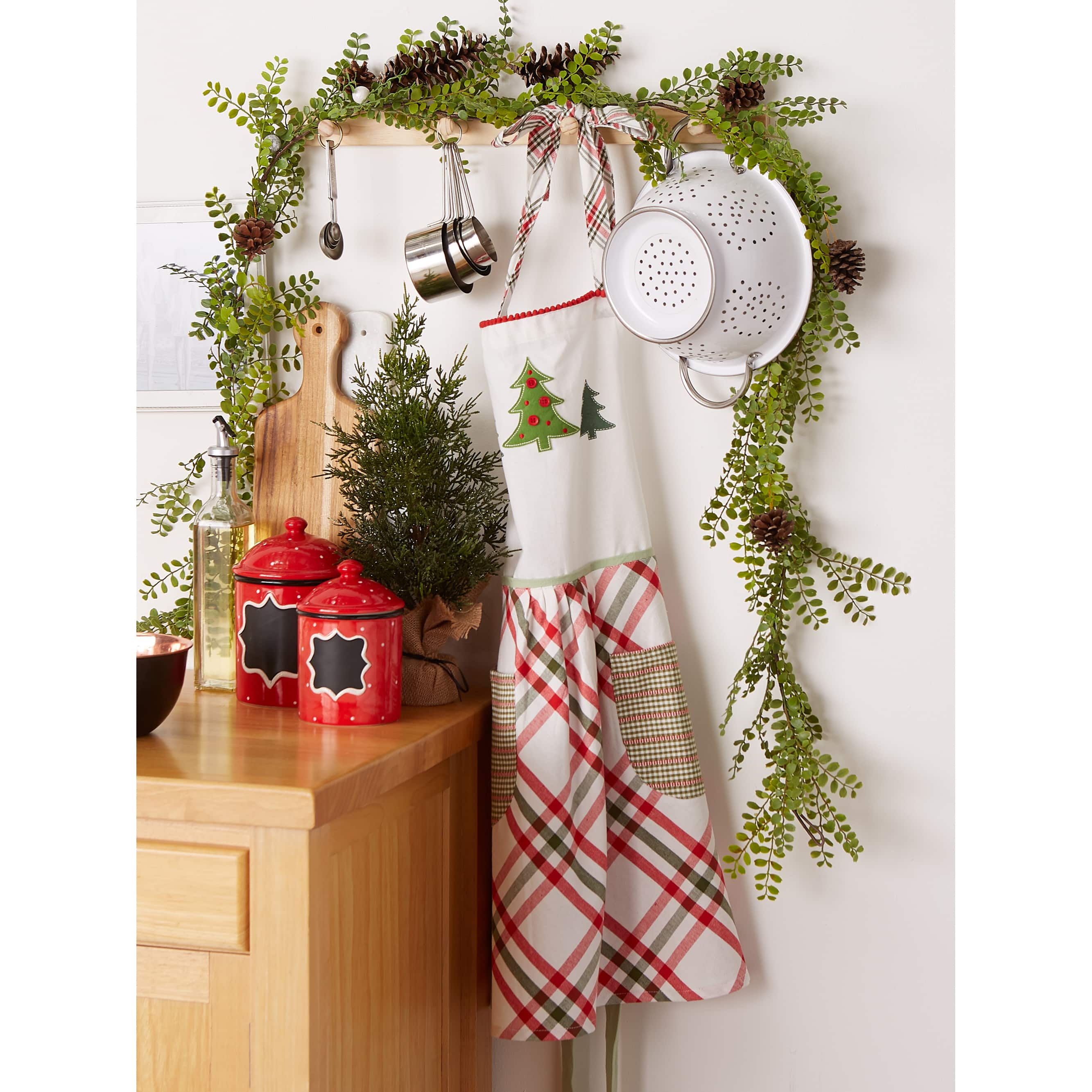 DII&#xAE; Jolly Tree Collection Apron