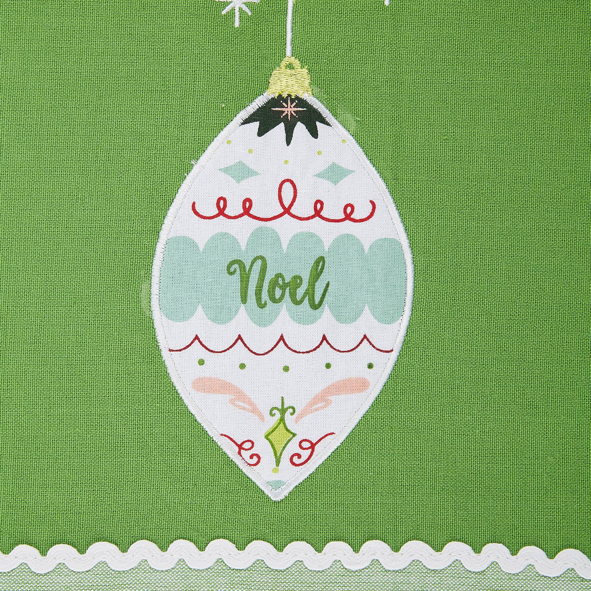 DII® Noel Embellished Dishtowel Set