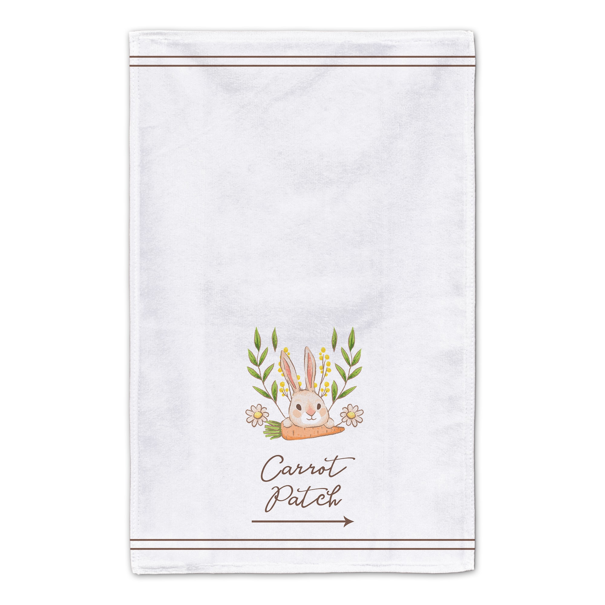 Carrot Pattern Towel Set