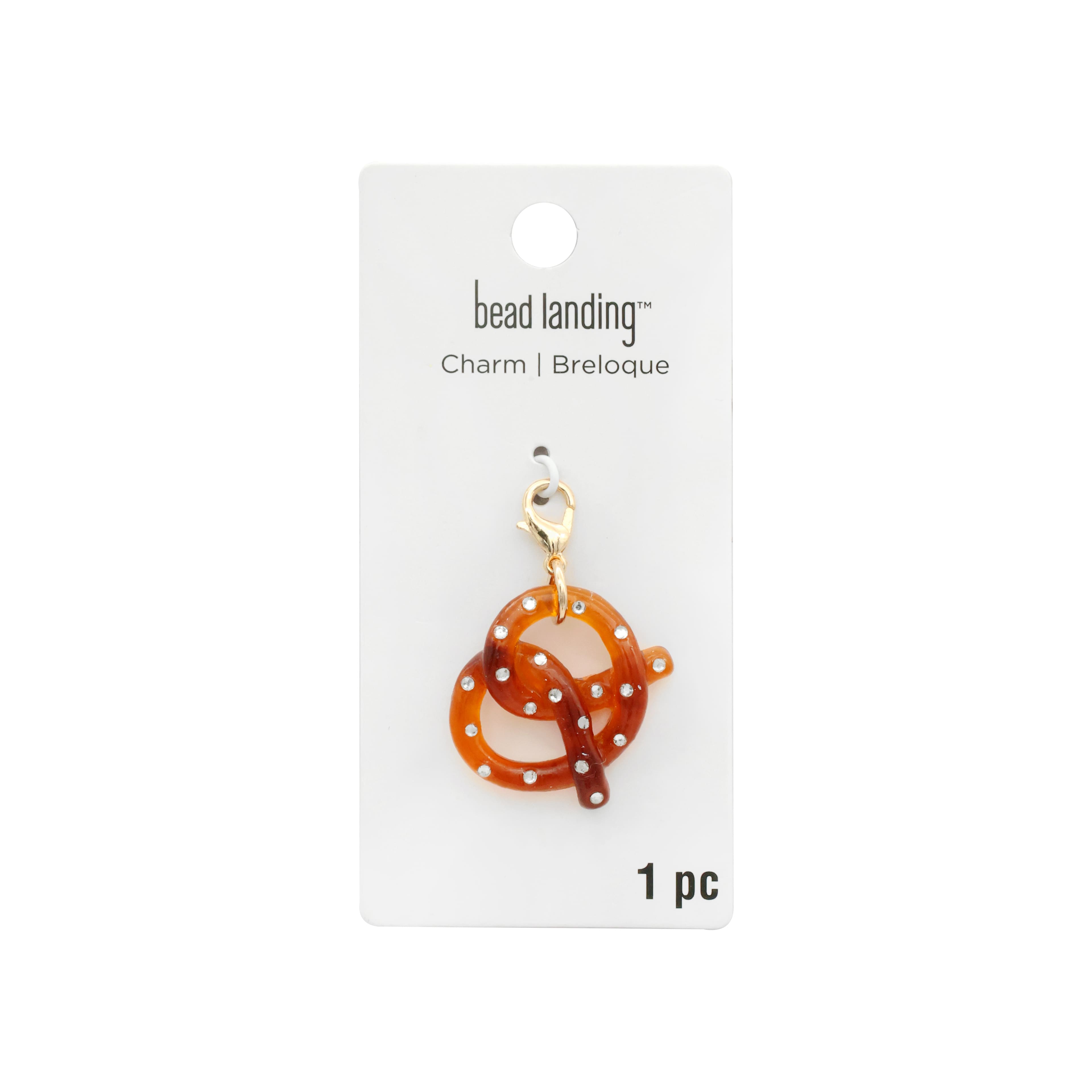 Pretzel Charm by Bead Landing&#x2122;