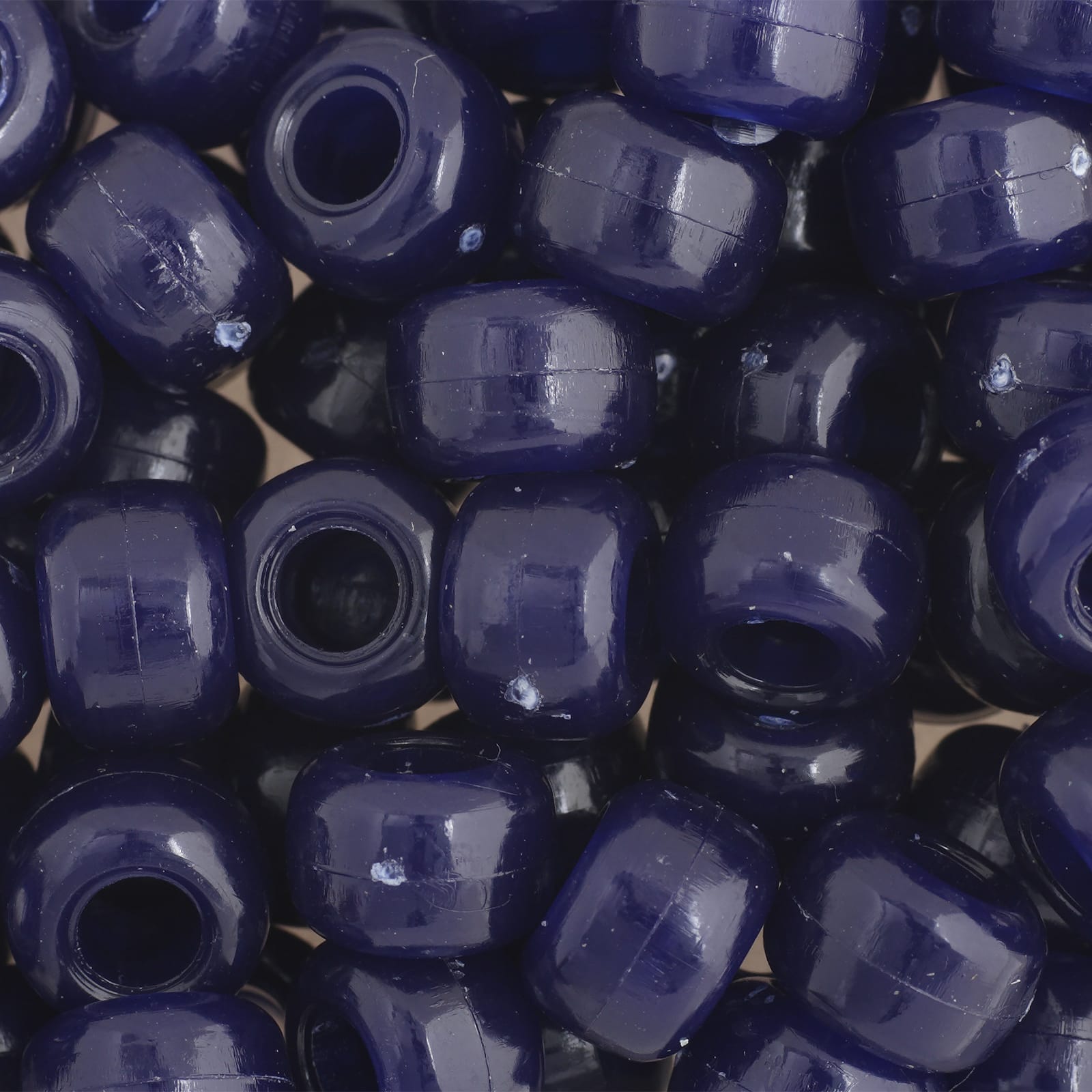 John Bead 9mm Opaque Plastic Pony Beads, 1,000ct.
