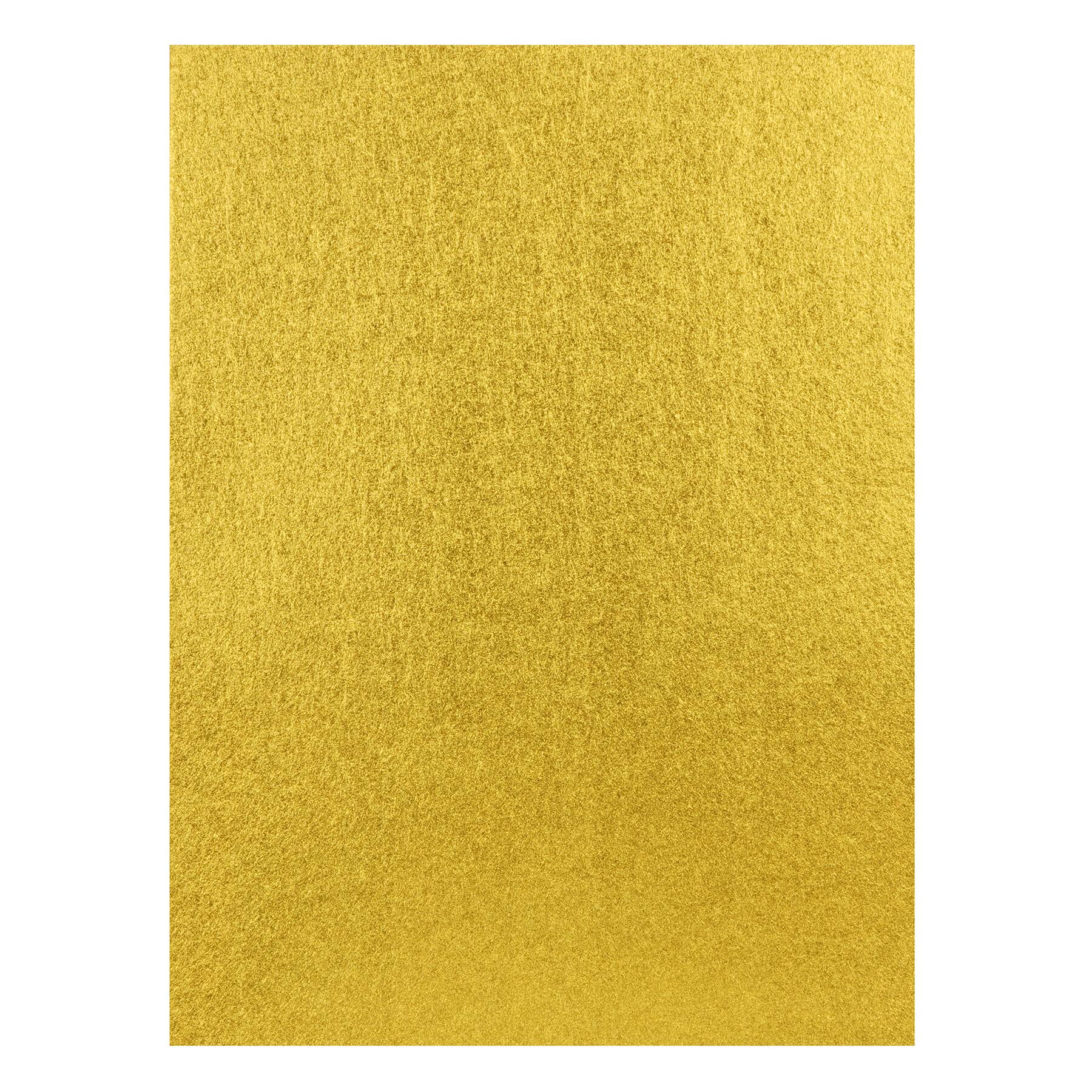 9" x 12" Metallic Gold Felt by Creatology™