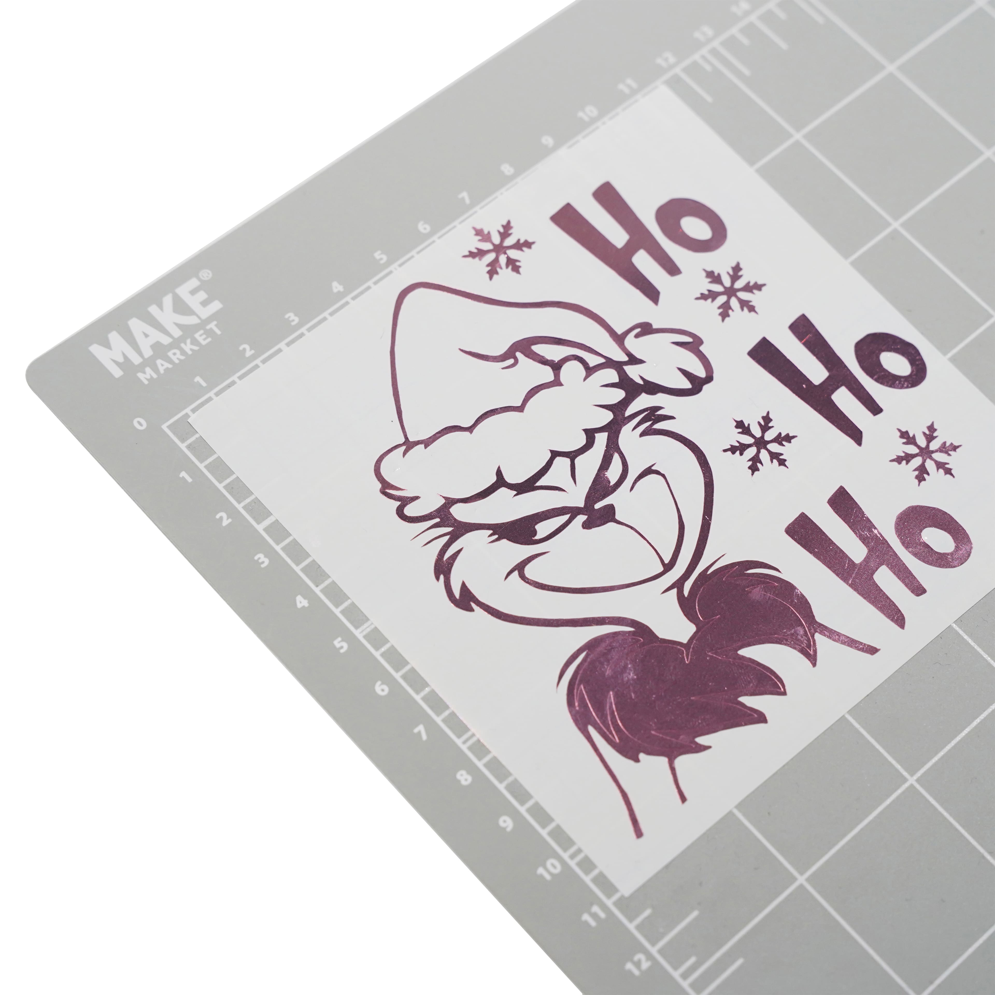 12 Pack: Chrome Foil Permanent Vinyl by Make Market®