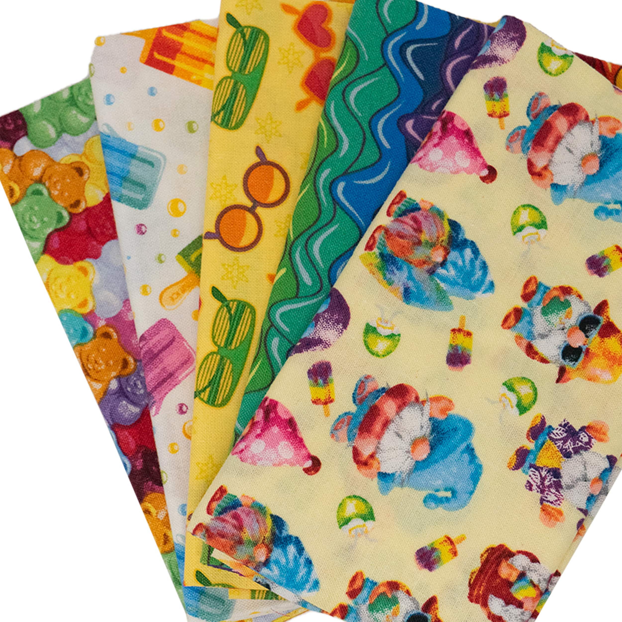 SINGER Summer Treats Cotton Fabric Bundle