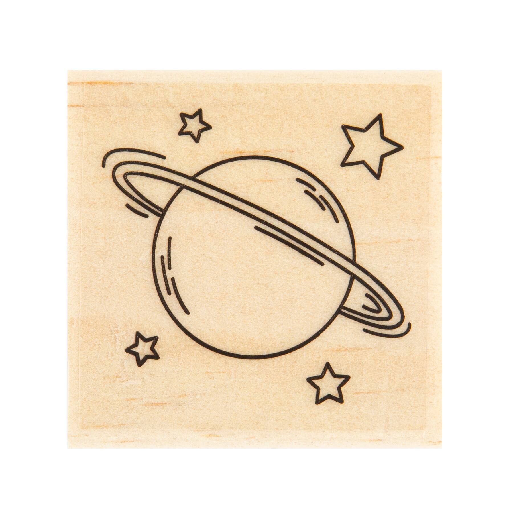Shop for the Saturn Wood Stamp by Recollections™ at Michaels