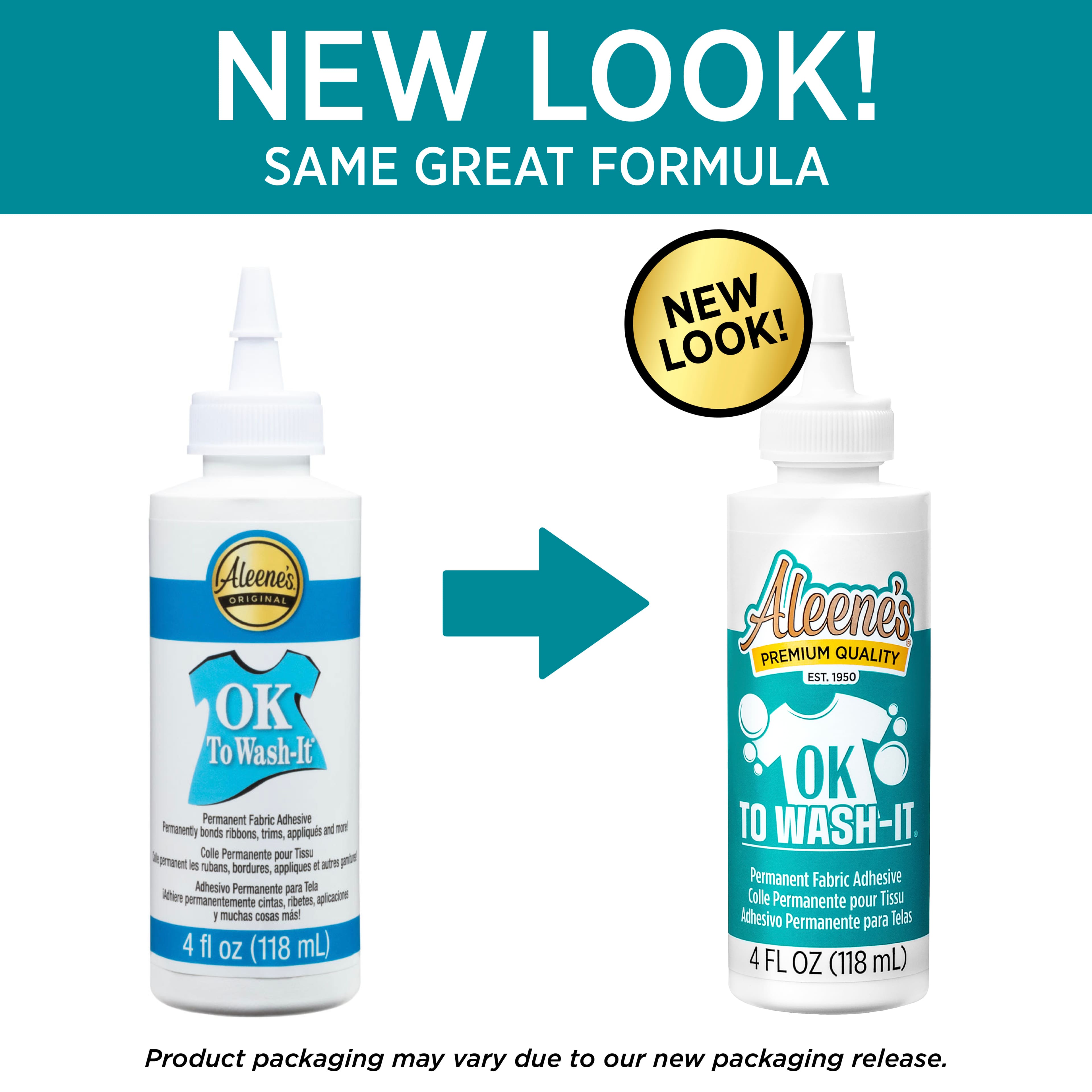 Aleene&#x27;s&#xAE; 4oz. OK To Wash-It&#xAE; Fabric Glue