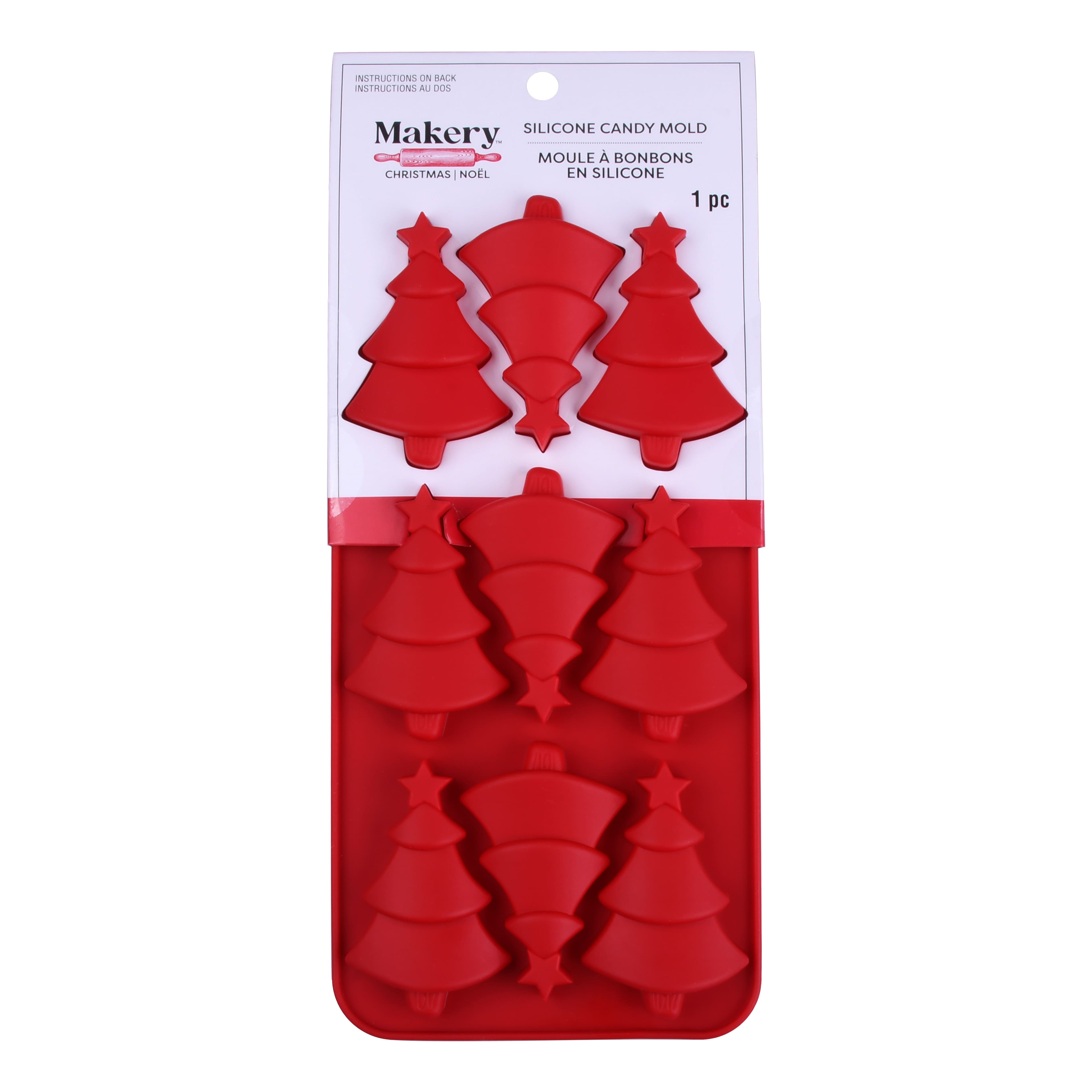 Christmas Trees Silicone Candy Mold by Makery&#x2122;