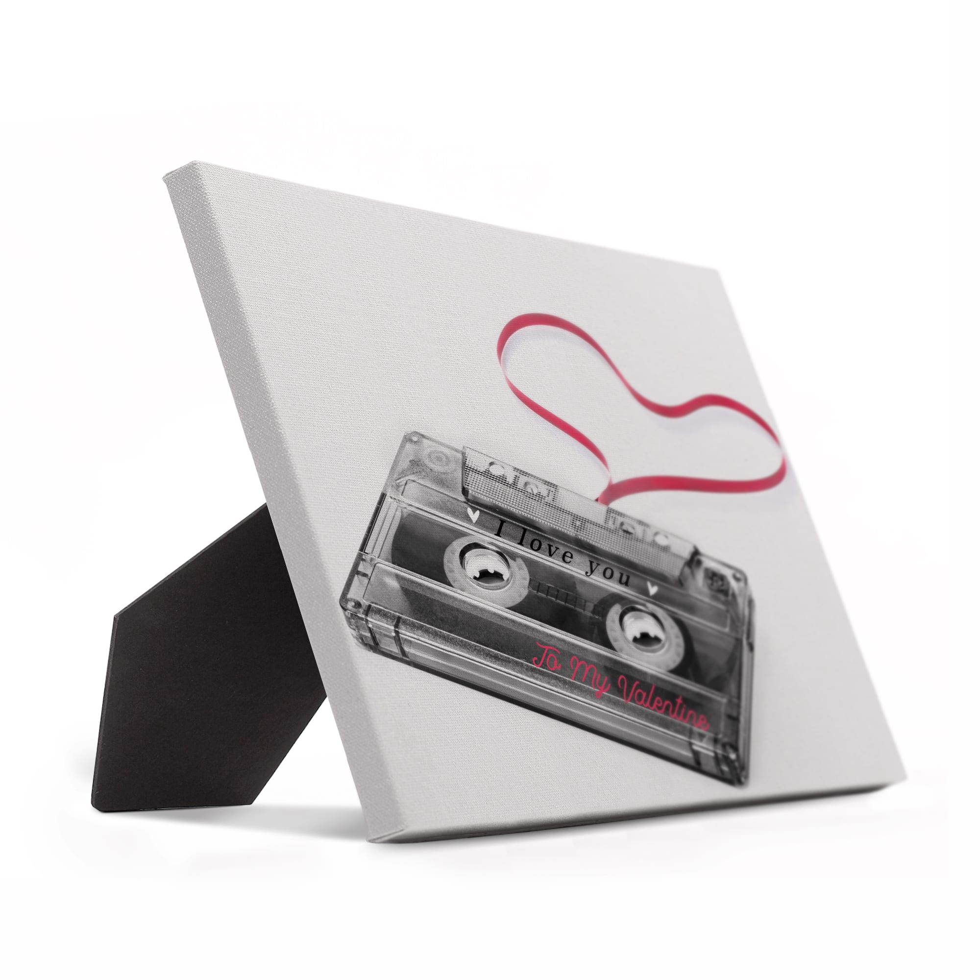 Mix Tape Love 8&#x22; x 10&#x22; Tabletop Canvas