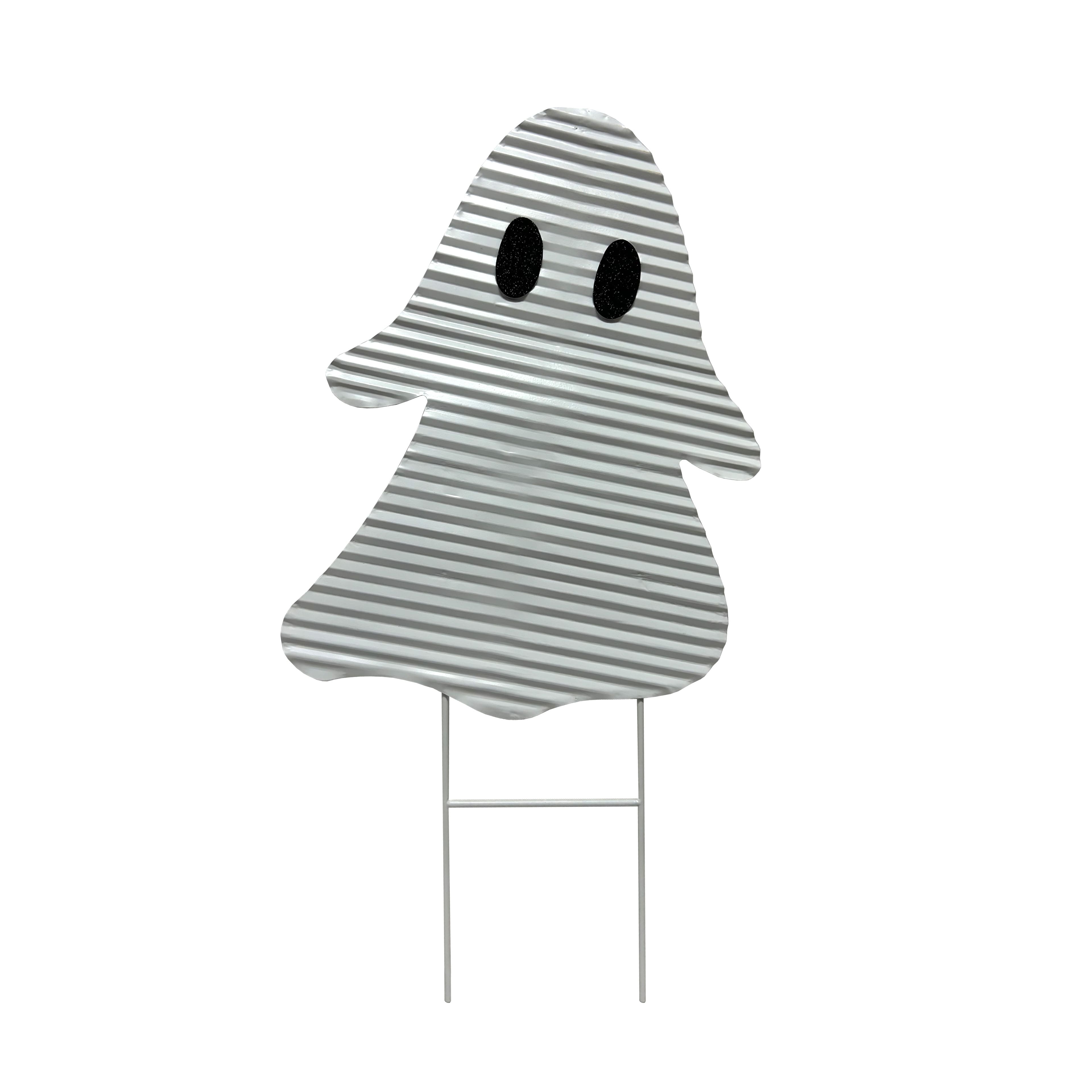 2ft. White Ghost Metal Yard Stake by Ashland&#xAE;