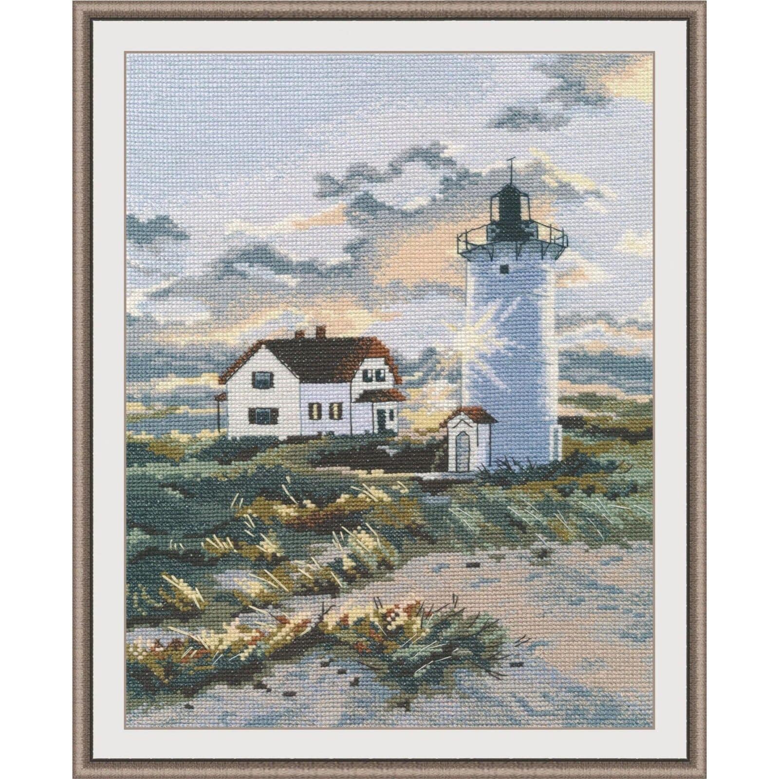 Oven Coastal Lighthouse Cross Stitch Kit