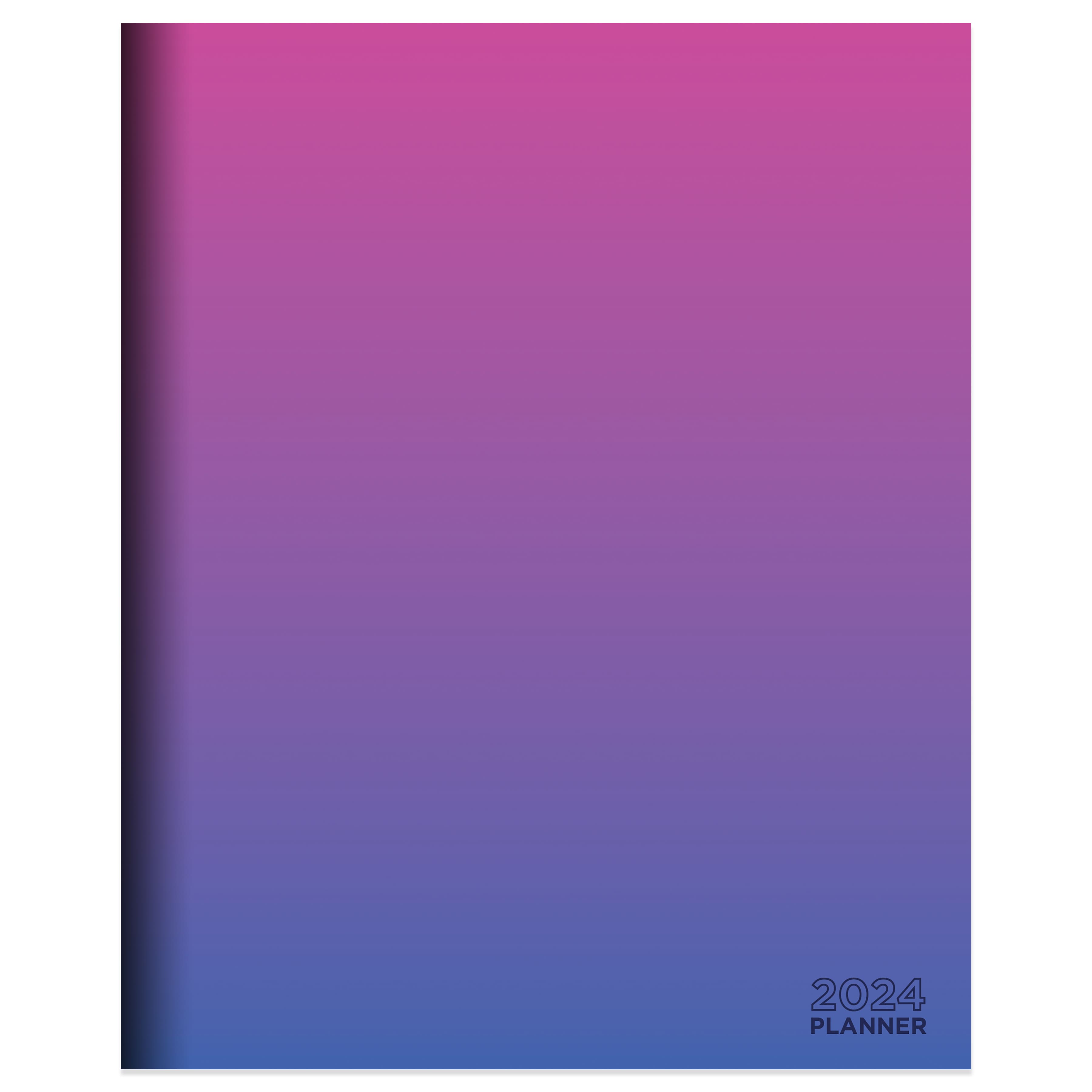TF Publishing Medium 2024 Pink & Periwinkle Monthly Planner