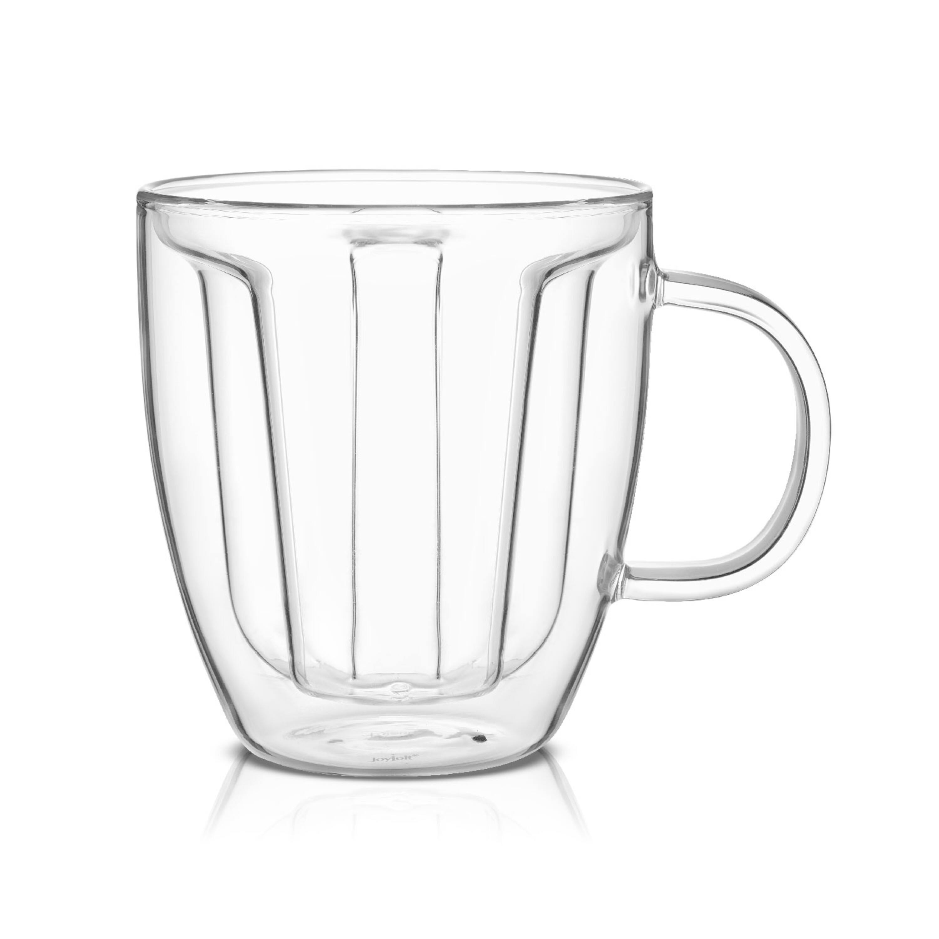 10oz. Disney® Mickey Mouse 3D Double Walled Glass Mugs, 2ct.